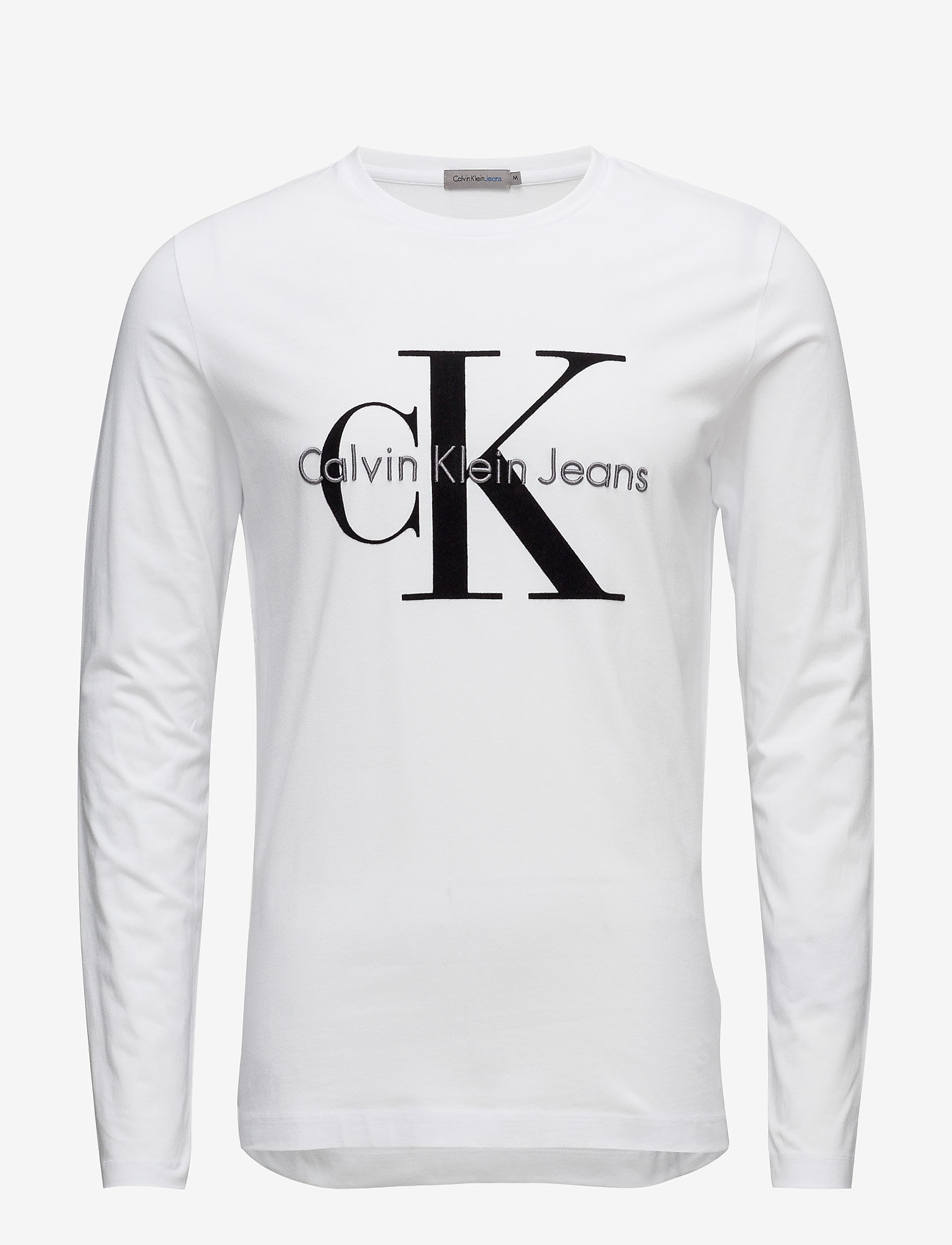 Calvin Klein Jeans - TRIBUTO CN TEE LS - bright white - 0