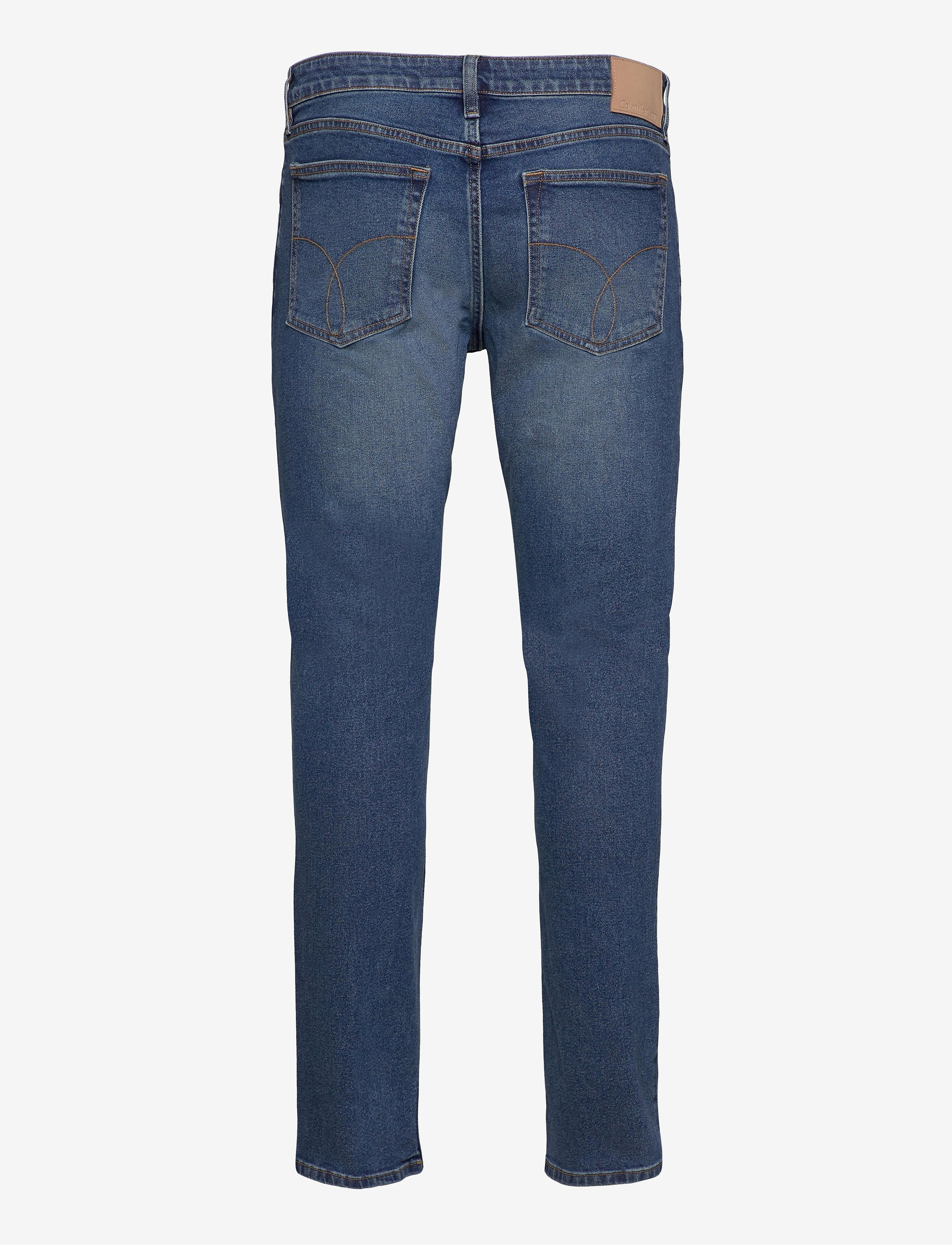 Calvin Klein Jeans - Slim Straight - 93 Mid Blue - 93 mid blue - 1
