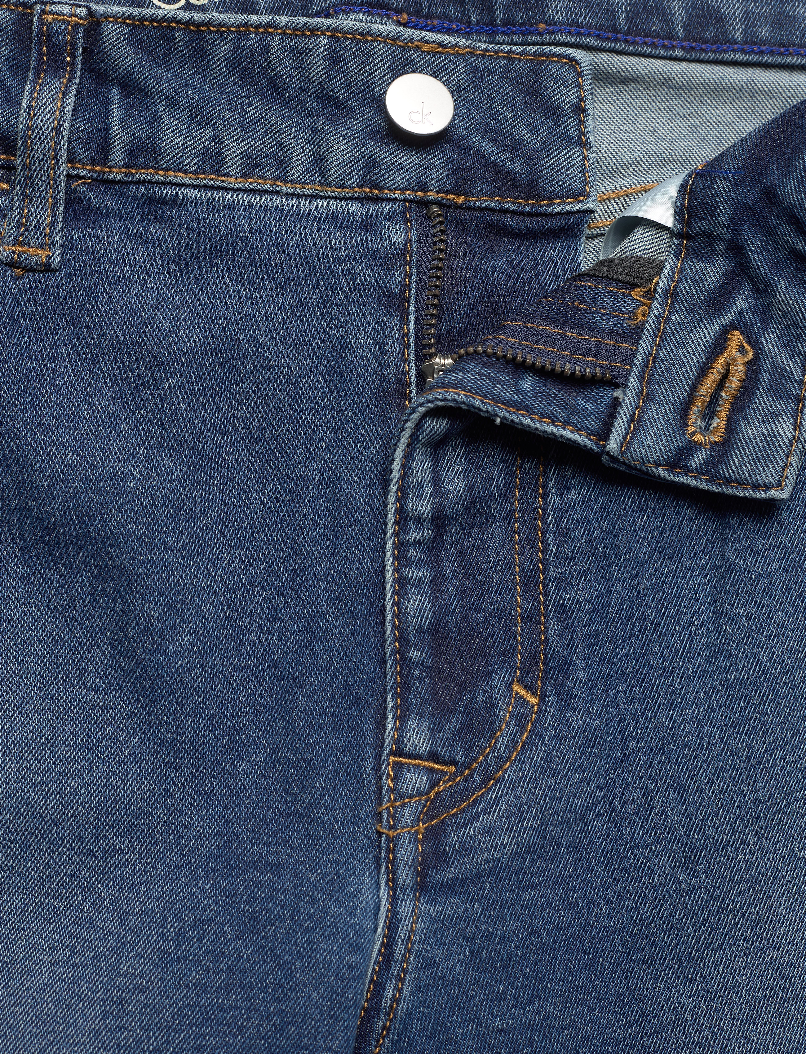 Calvin Klein Jeans - Slim Straight - 93 Mid Blue - 93 mid blue - 3