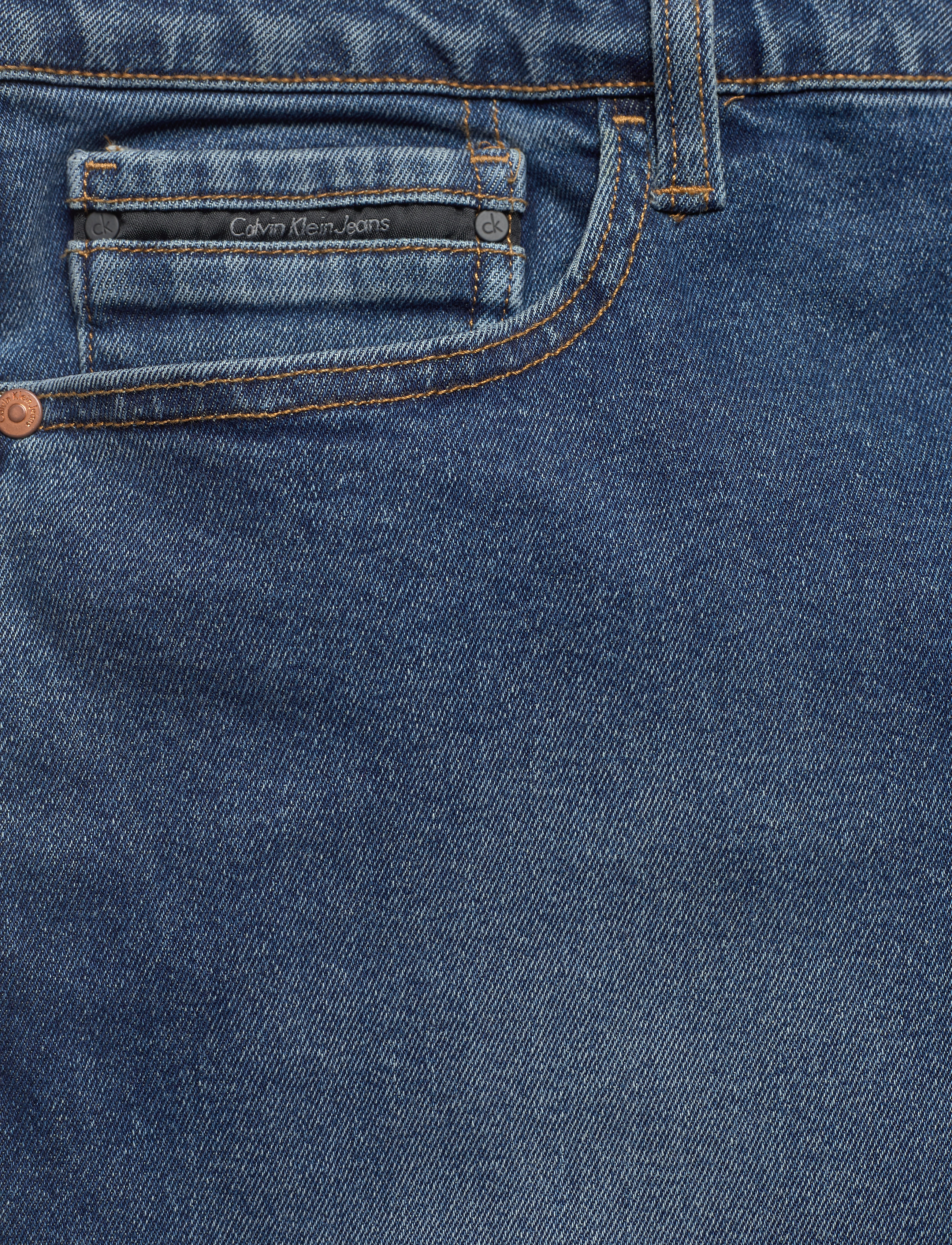 Calvin Klein Jeans - Slim Straight - 93 Mid Blue - 93 mid blue - 4