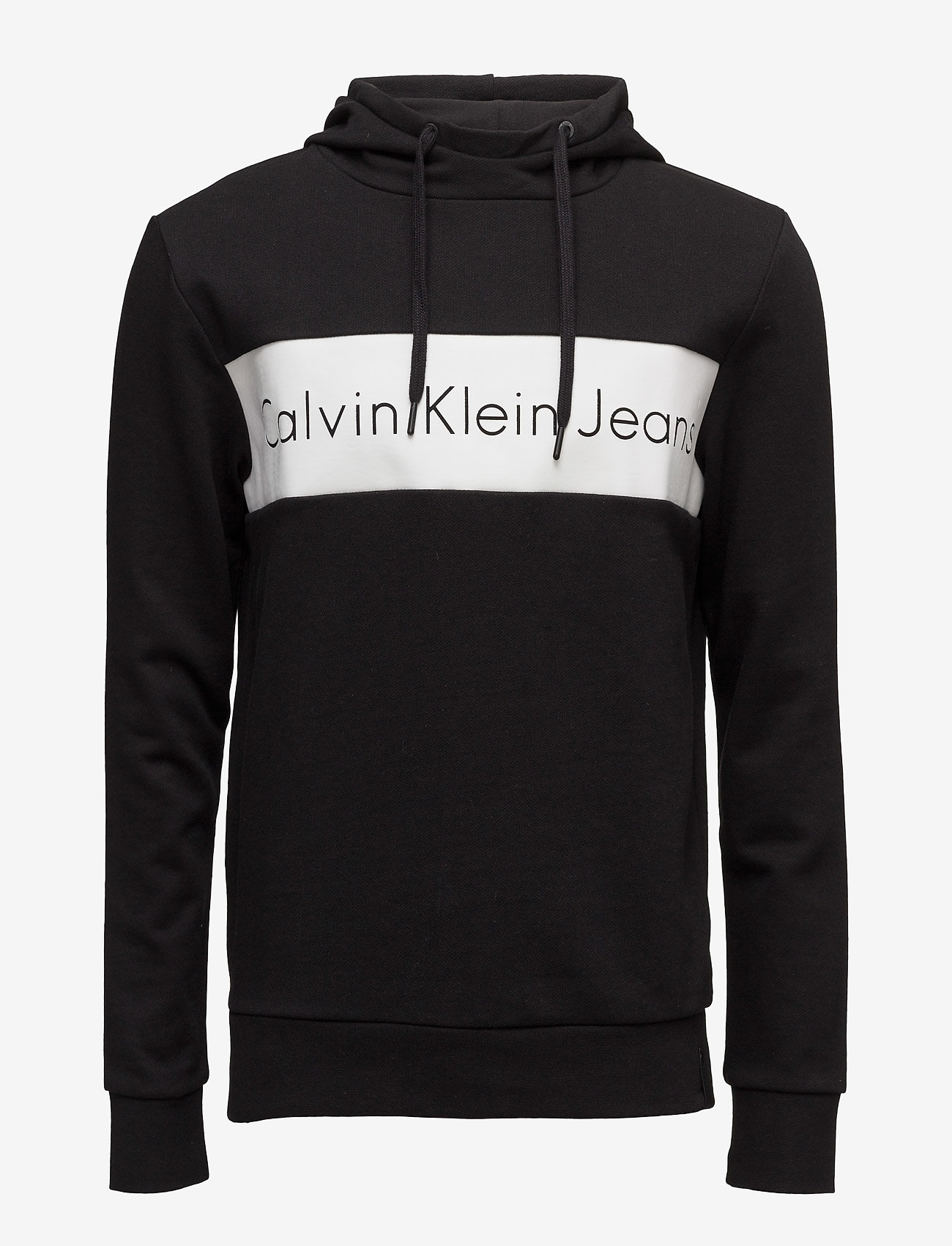 Calvin Klein Jeans - HUSION 5 HOODIE PULLOVER LS - ck black - 0