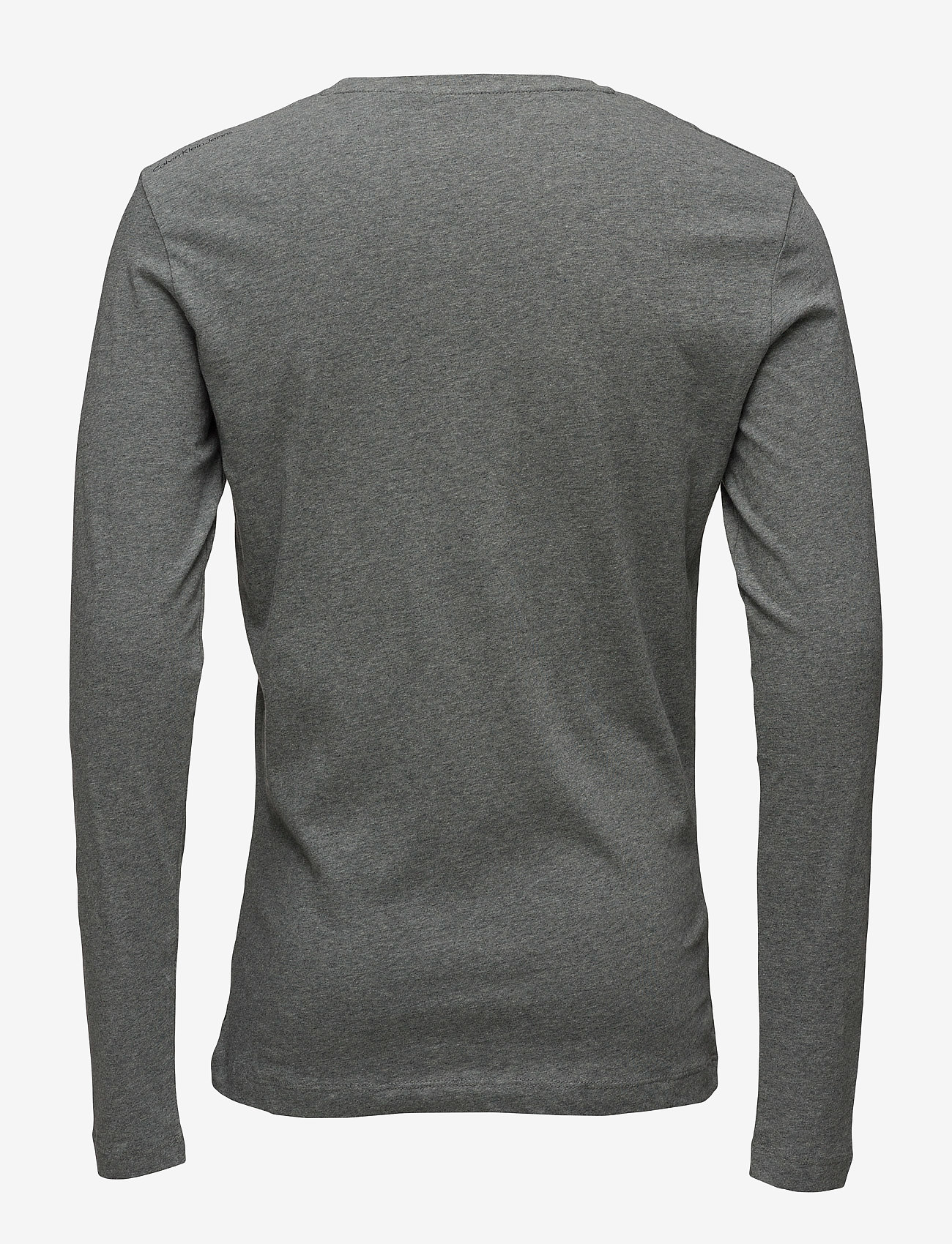 Calvin Klein Jeans - TREASURE CN TEE LS, - mid grey heather - 1