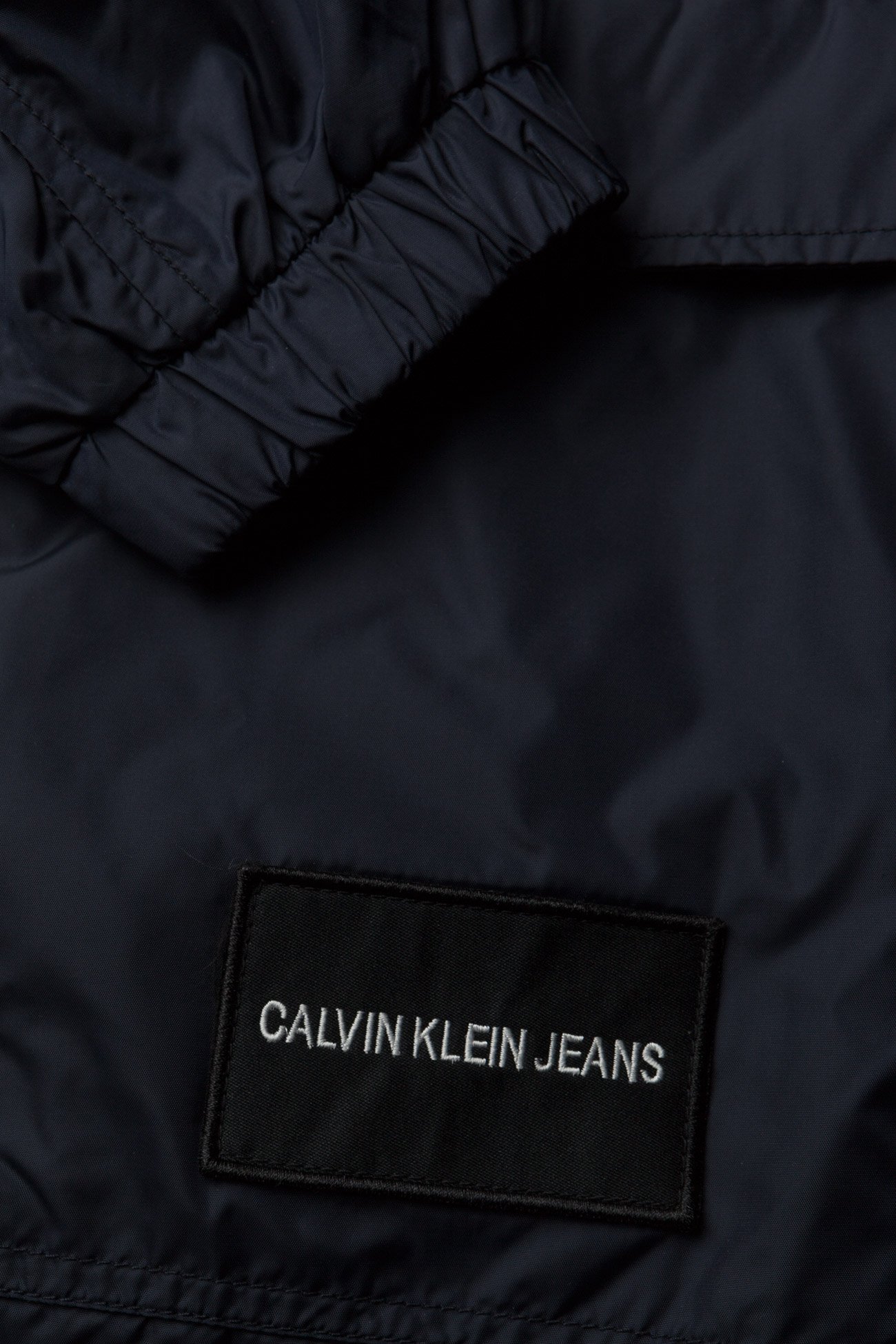 Calvin Klein Jeans - MID LENGTH HOODED NYLON PARKA - night sky - 3