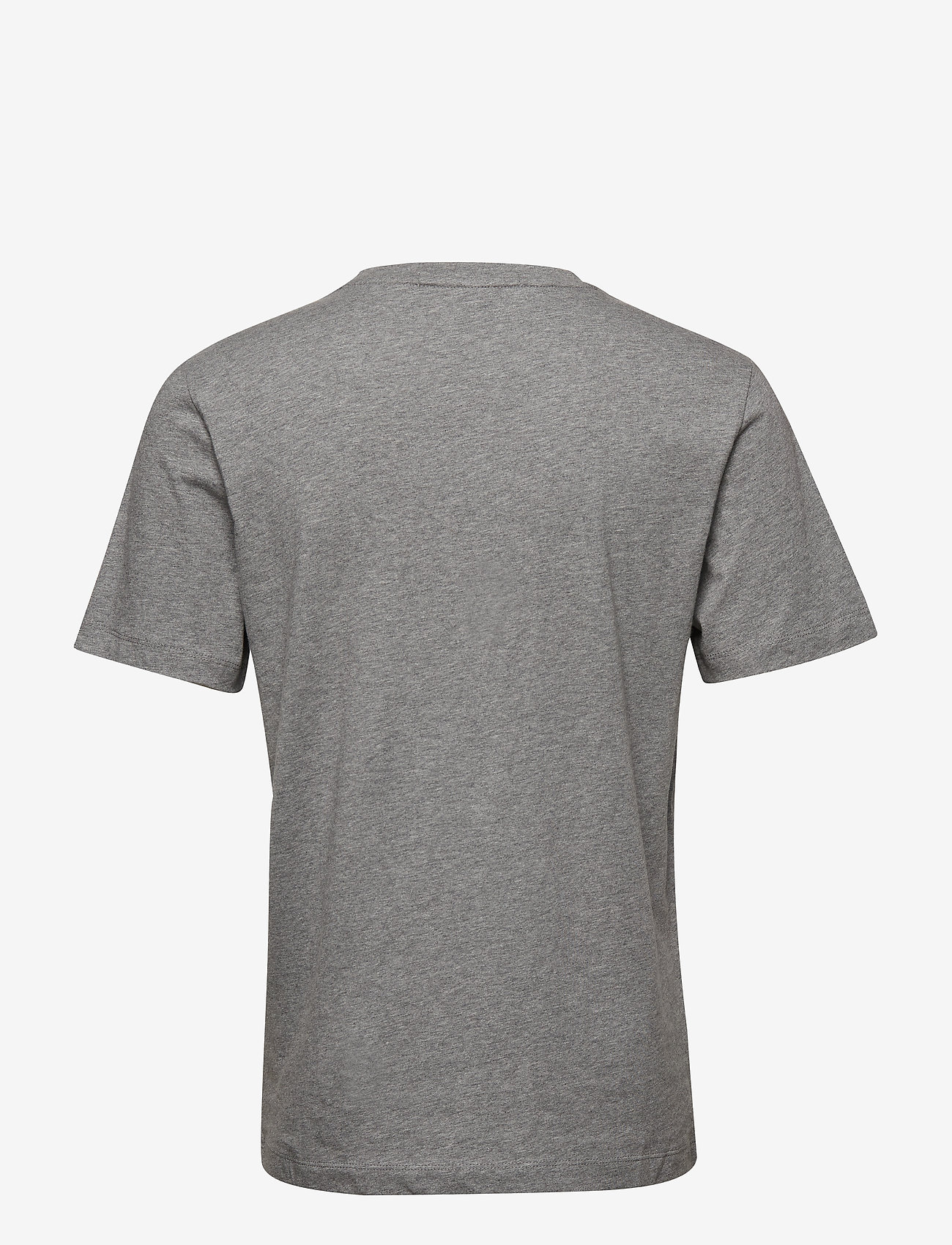 Calvin Klein Jeans - INSTITUTIONAL BOX LOGO TEE - grey heather / strawberry crea - 1