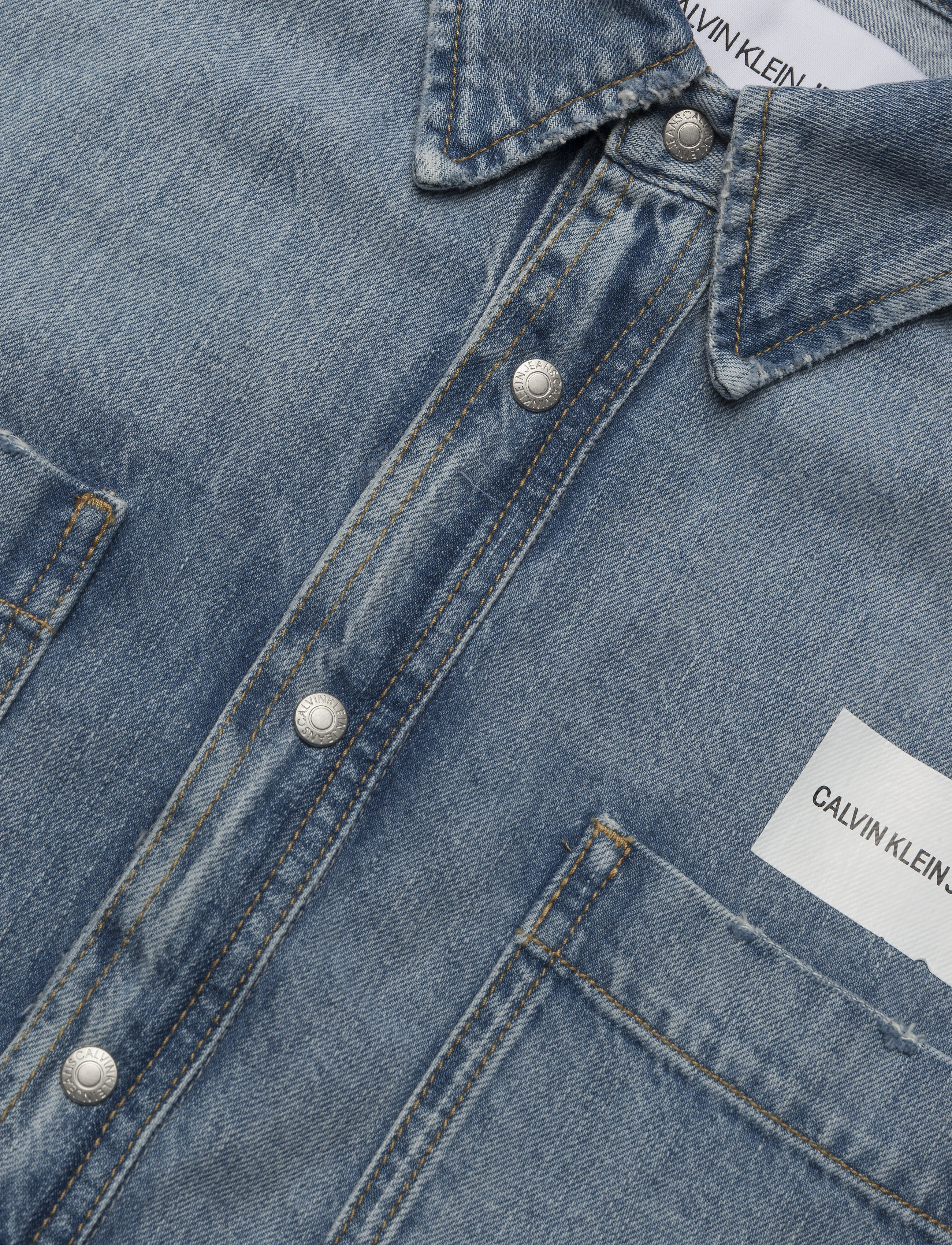 Calvin Klein Jeans - Patched Utility Shir - nikki blue - 3