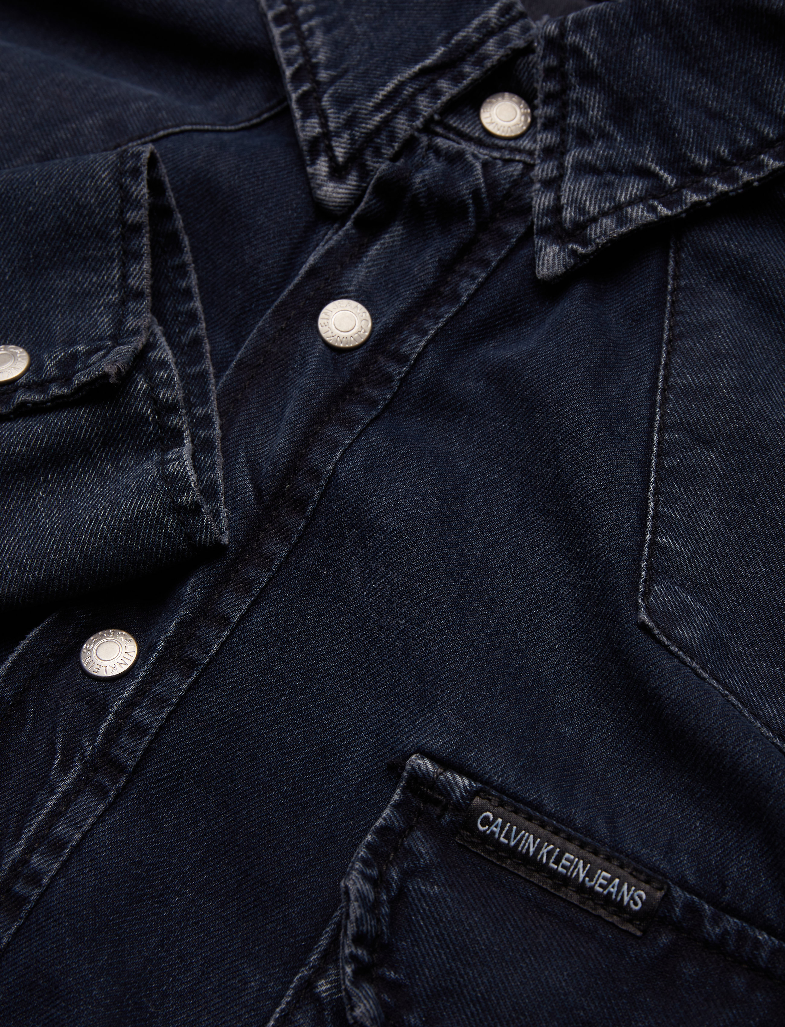Calvin Klein Jeans - ARCHIVE WESTERN - cape blue black - 3