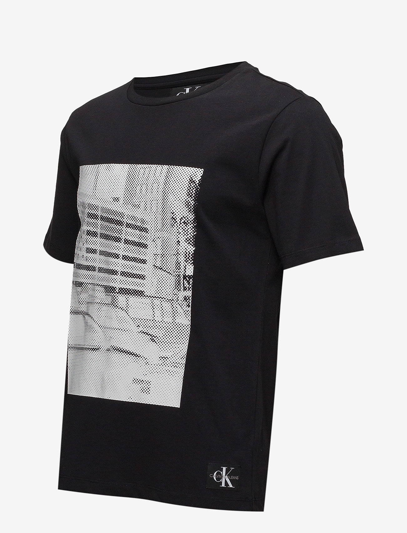 Calvin Klein Jeans - PIXELATED GRAPHIC REGULAR TEE - ck black/ bright white - 2