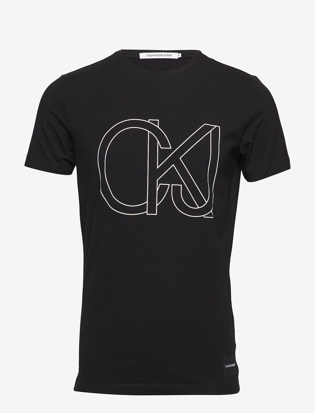 Calvin Klein Jeans - CKJ GRAPHIC SLIM STR - ck black - 0