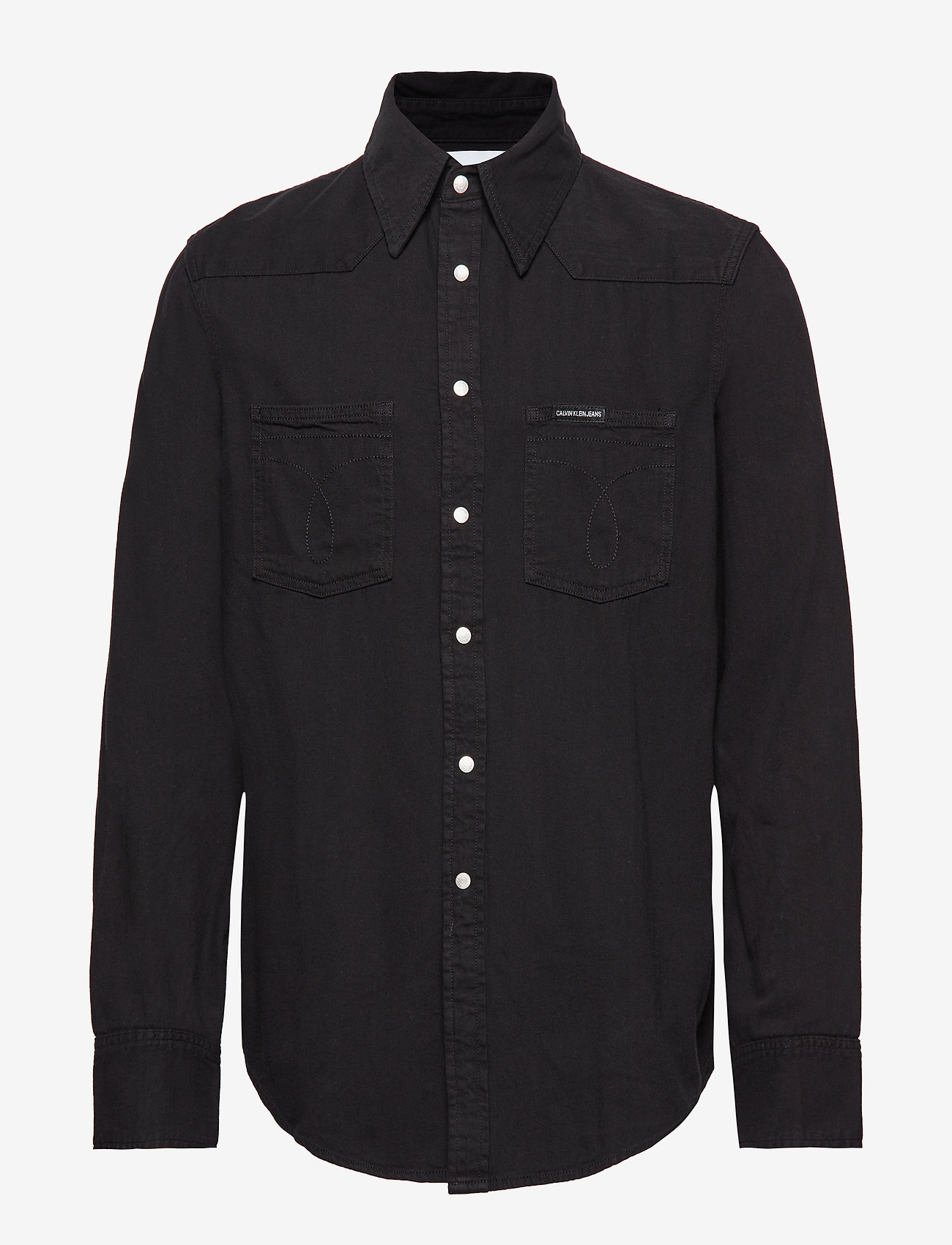 Calvin Klein Jeans - FOUNDATION WESTERN O - buckarest black - 0