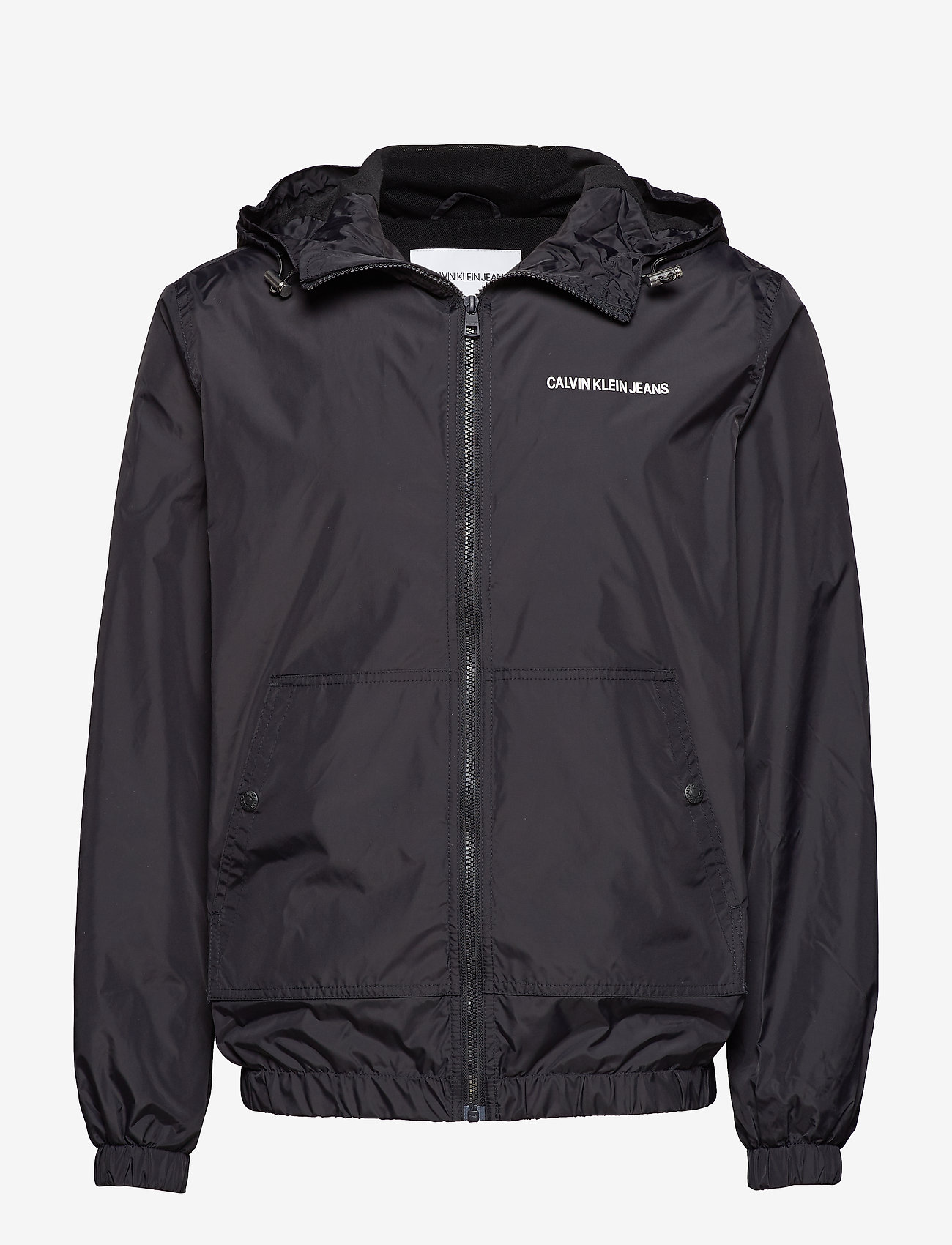 Calvin Klein Jeans - HOODED ZIP UP JACKET - ck black - 0