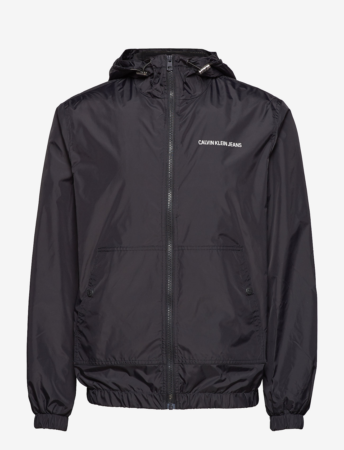 Calvin Klein Jeans - HOODED ZIP UP JACKET - ck black - 1