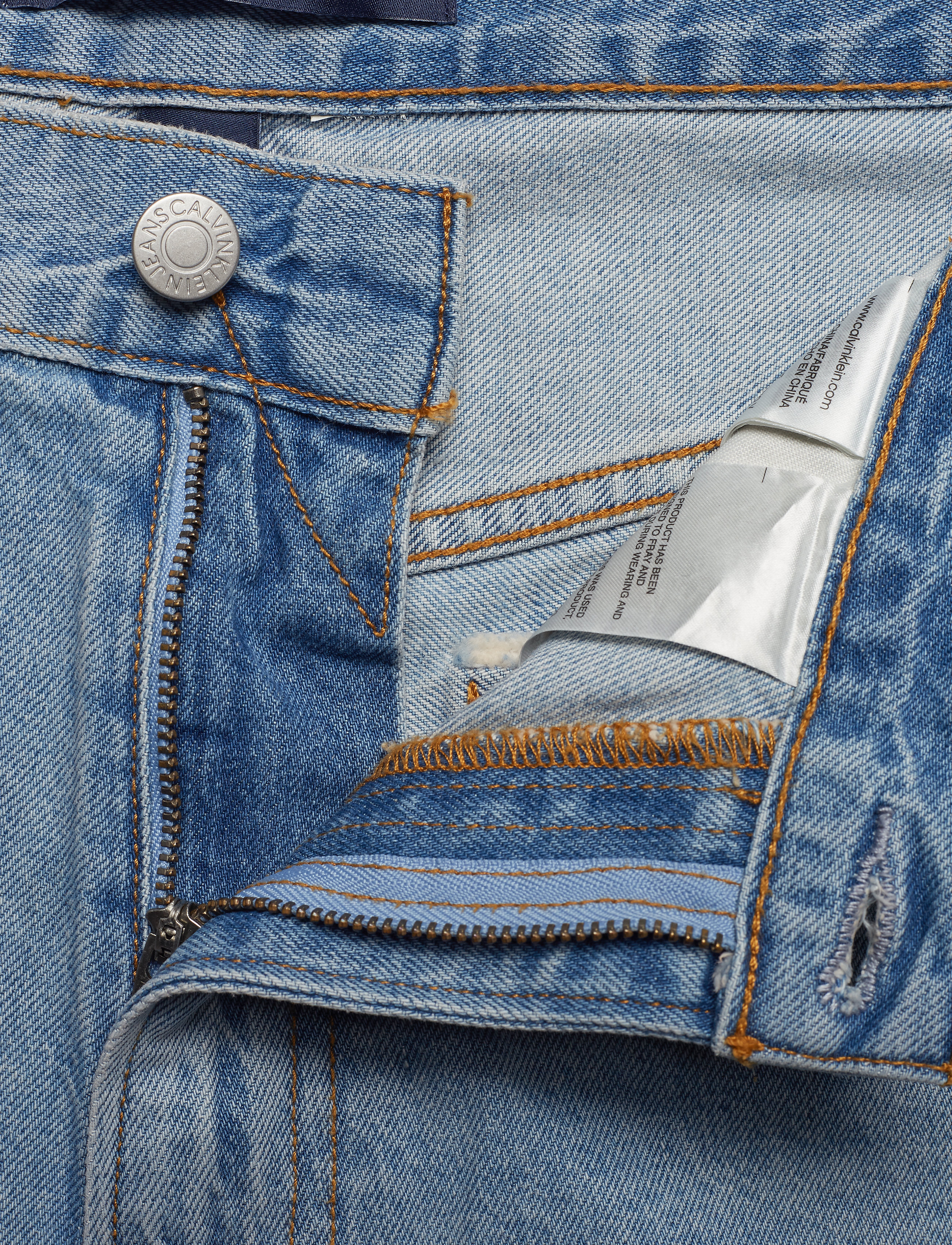 Calvin Klein Jeans - STRAIGHT SHORT - painters blue raw - 3
