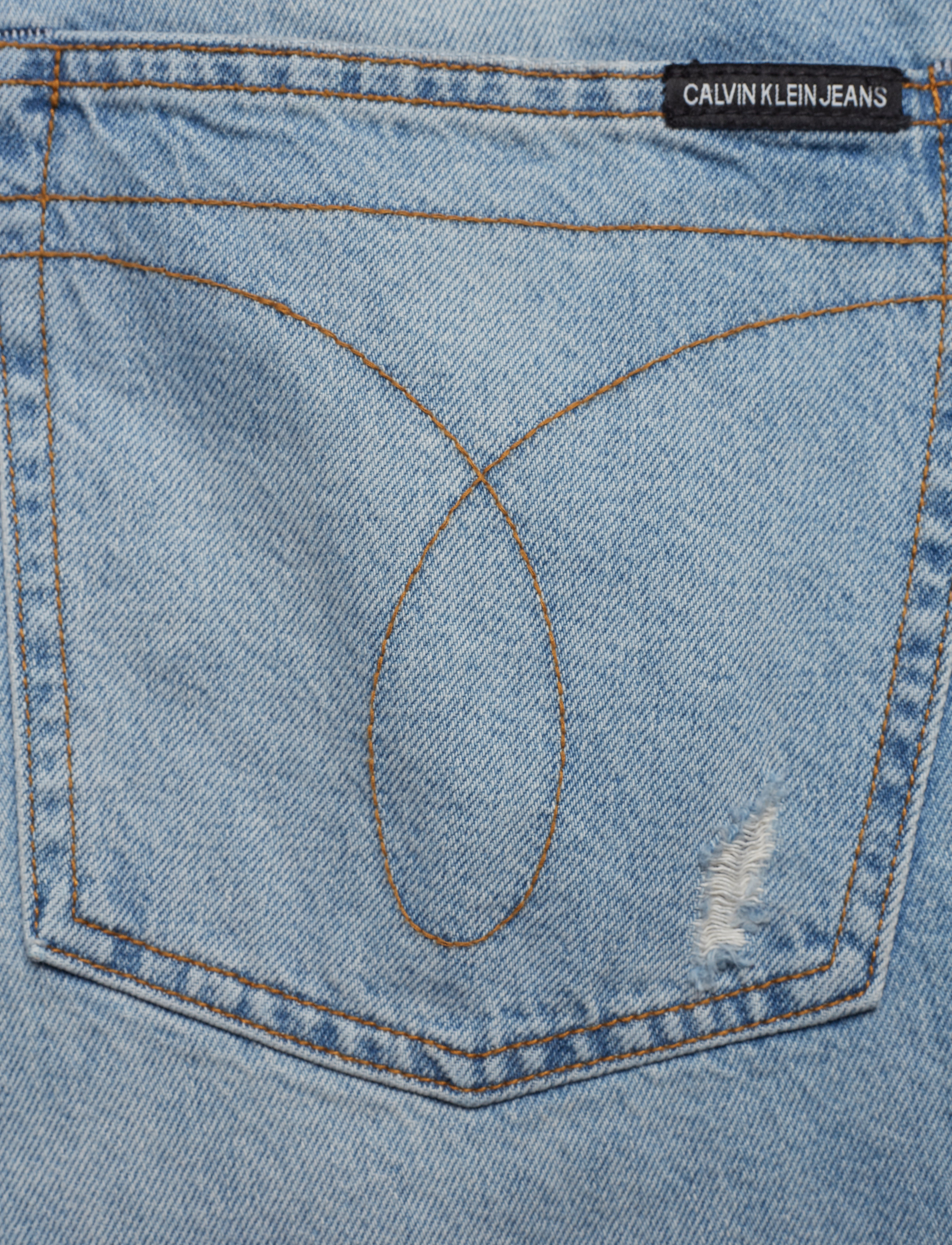Calvin Klein Jeans - STRAIGHT SHORT - painters blue raw - 4