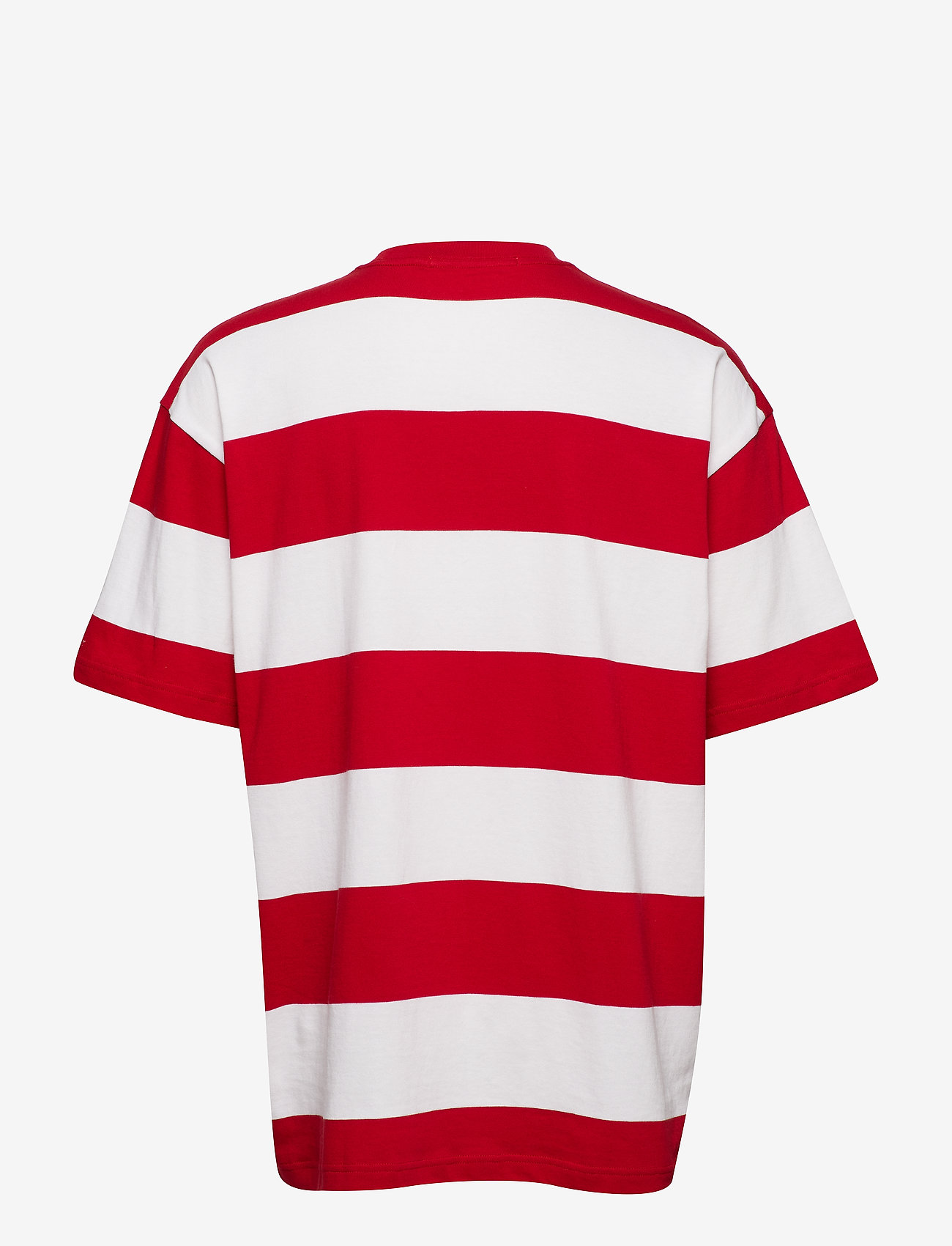 Calvin Klein Jeans - WIDE STRIPE POCKET TEE --7 - racing red/bright white - 1