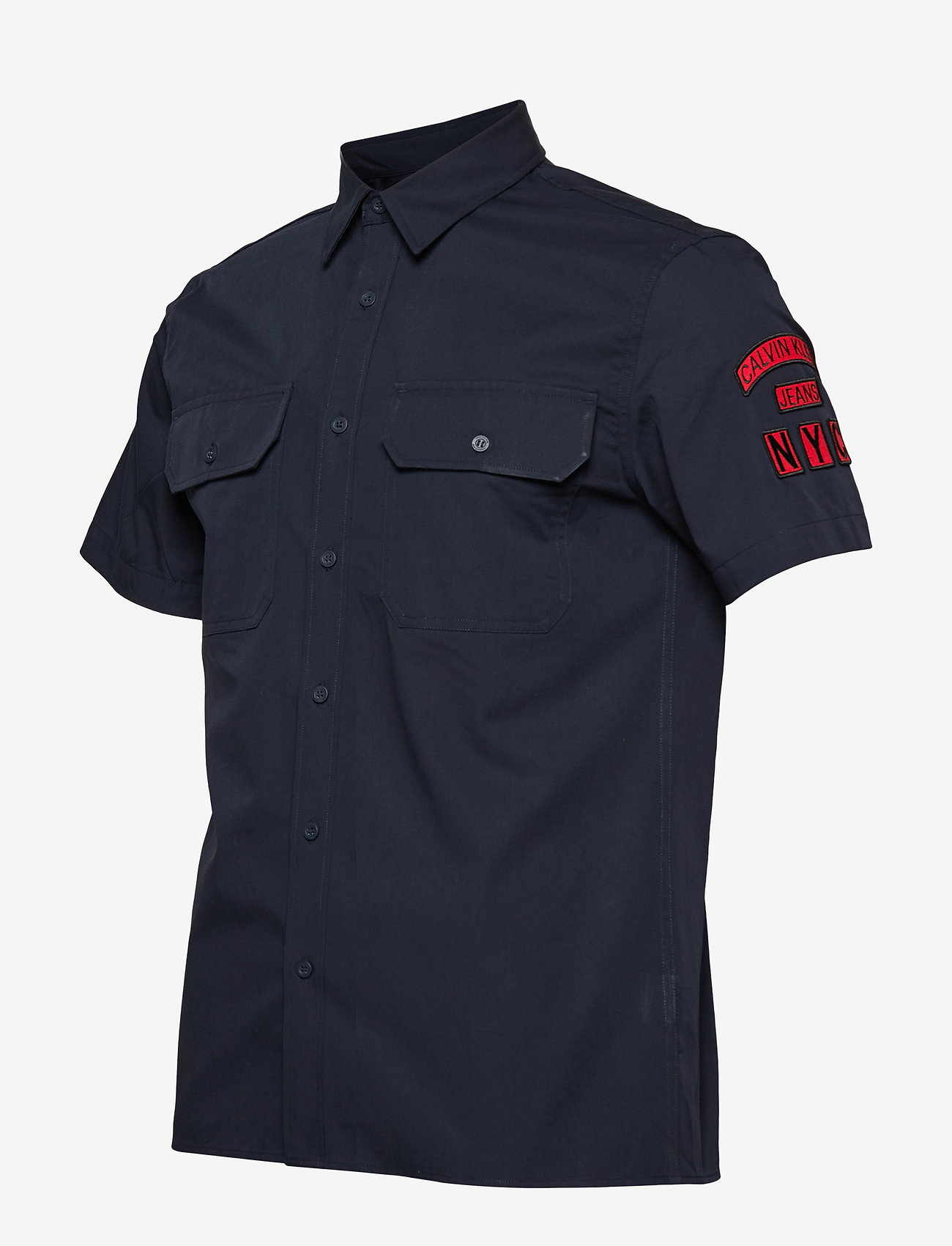 Calvin Klein Jeans - BOYSCOUT SLEEVE POPLIN REG S/S - night sky - 2