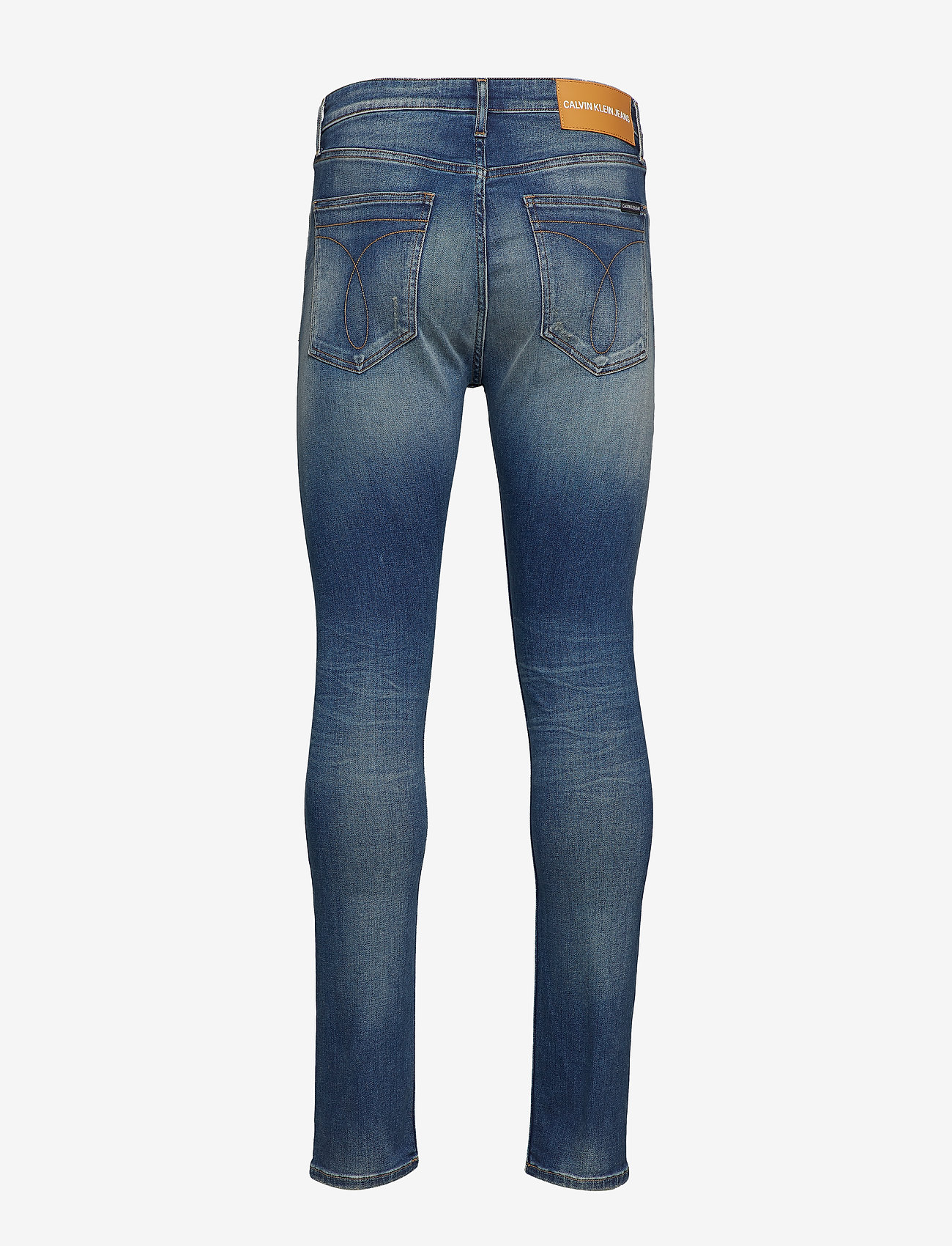 Calvin Klein Jeans - CKJ 016 SKINNY - aa021 mid blue dstr - 1