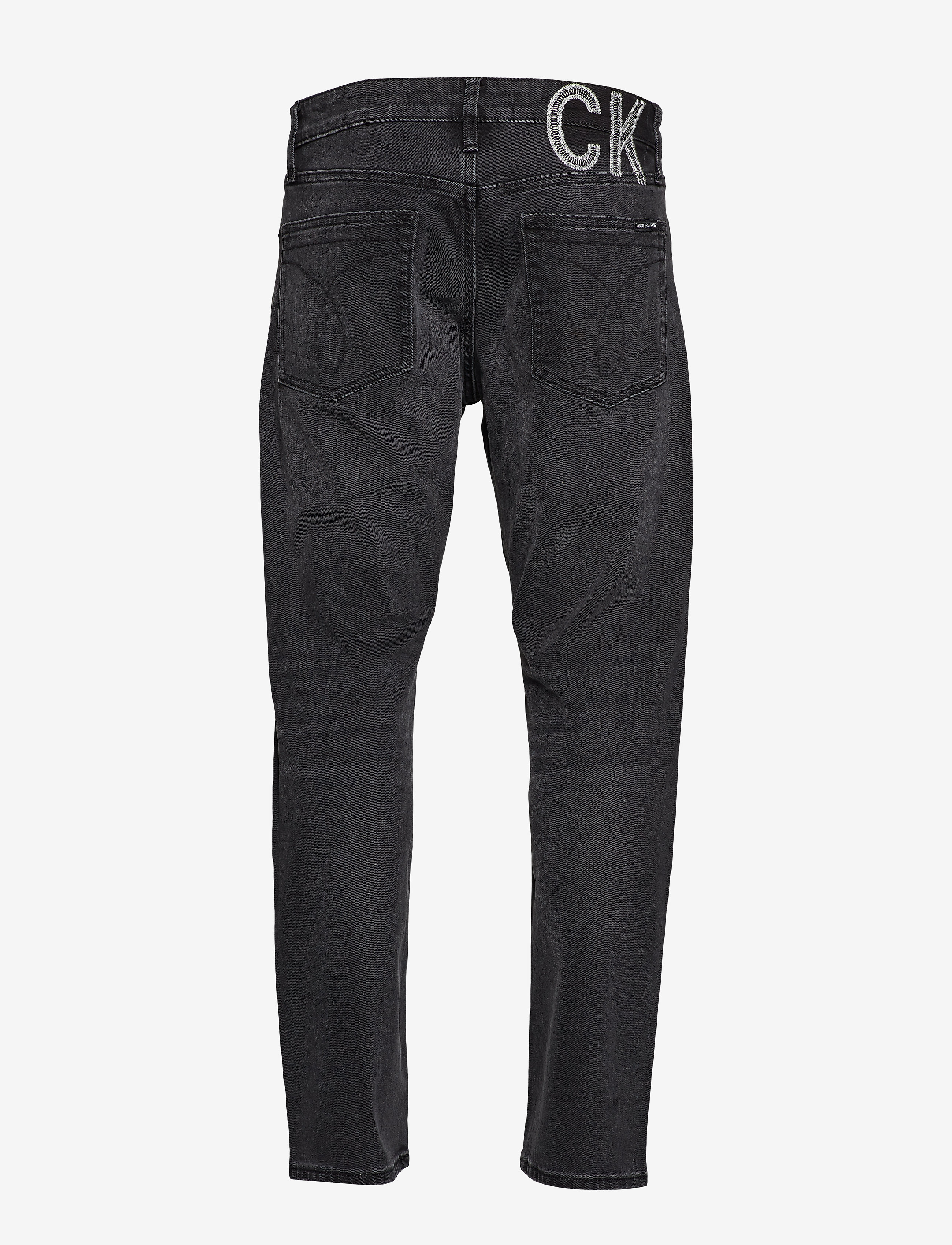 Calvin Klein Jeans - CKJ 026 SLIM CROP, 9 - aa024 black with ck graphic em - 1