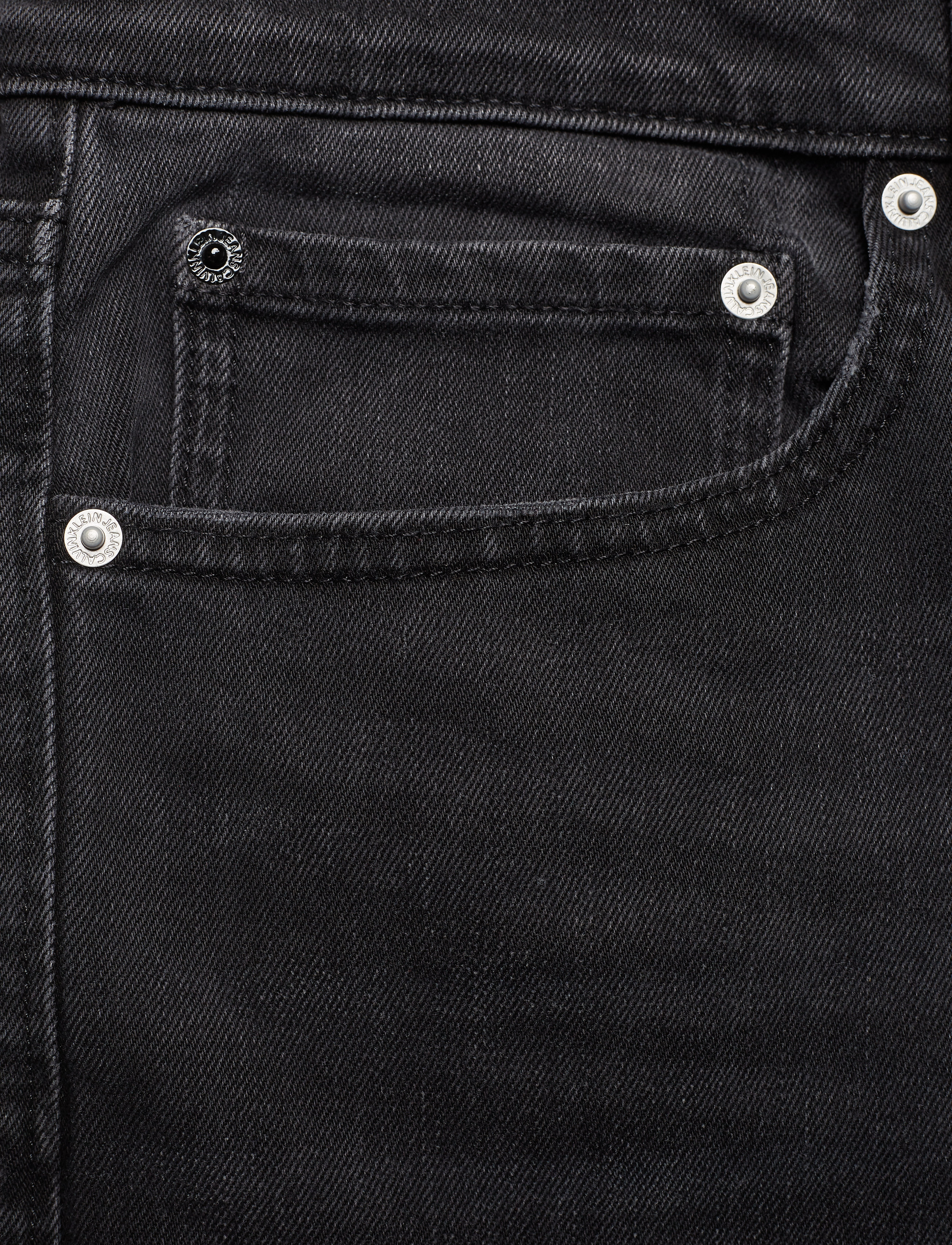 Calvin Klein Jeans - CKJ 026 SLIM CROP, 9 - aa024 black with ck graphic em - 2
