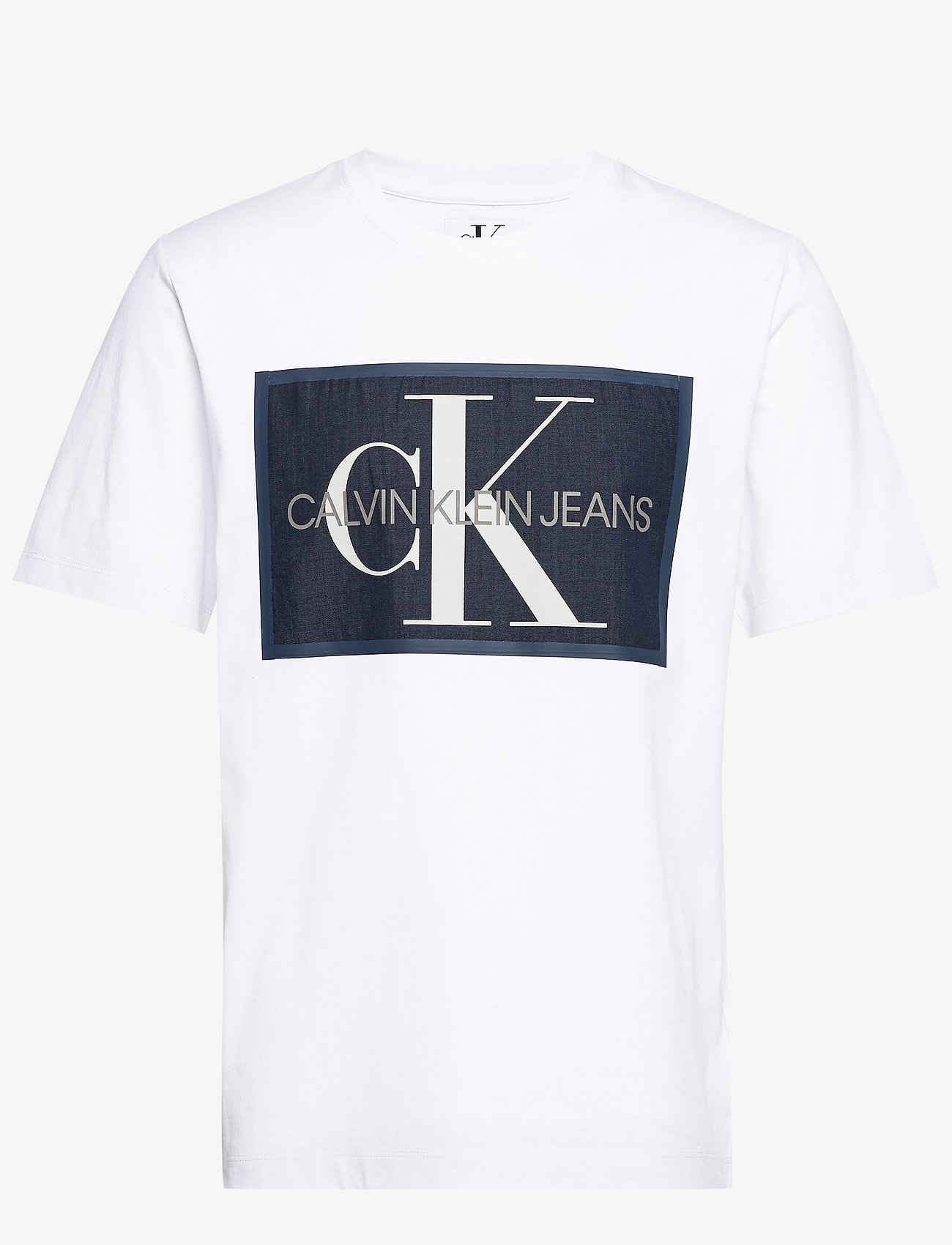 Calvin Klein Jeans - MONOGRAM ICON BOX SS - bright white - 0