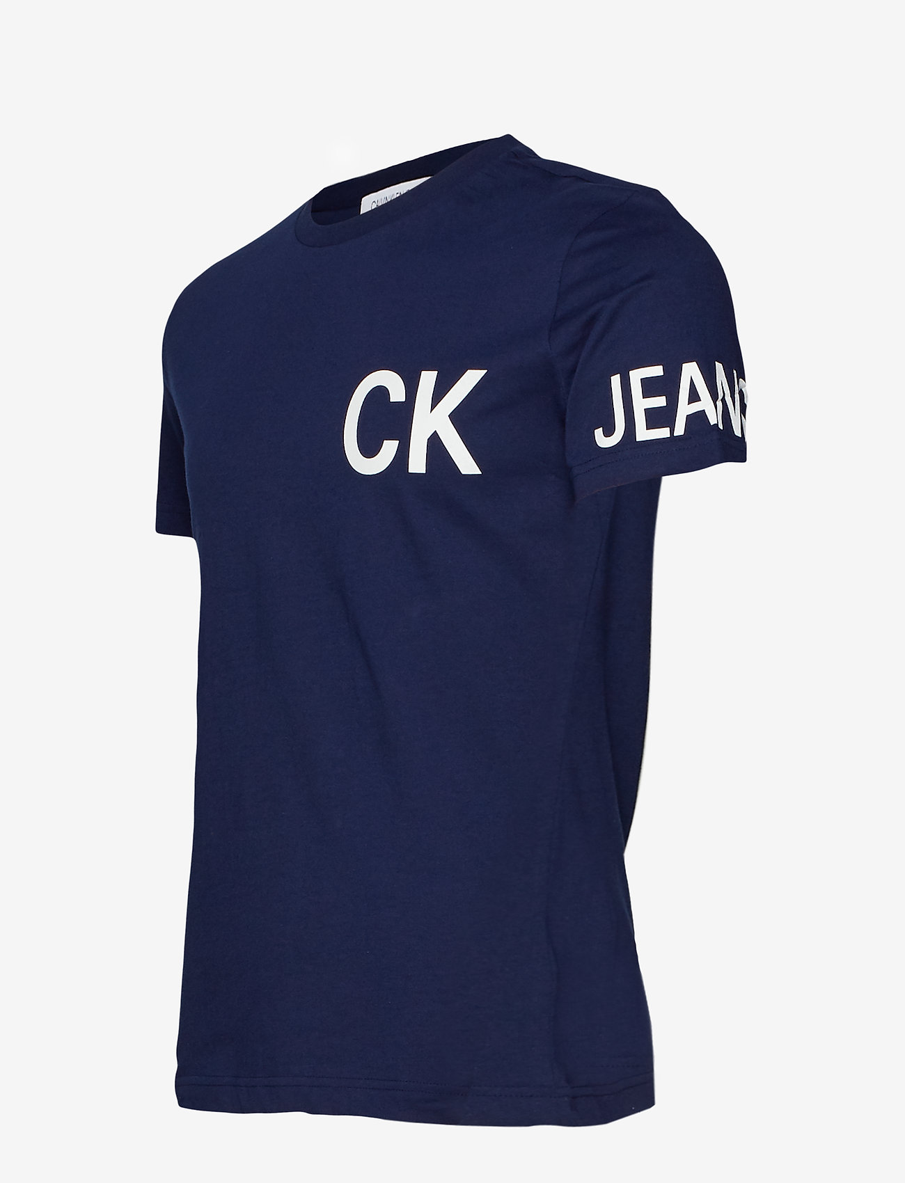 Calvin Klein Jeans - CK JEANS ON SLEEVE S - medieval blue/white - 2