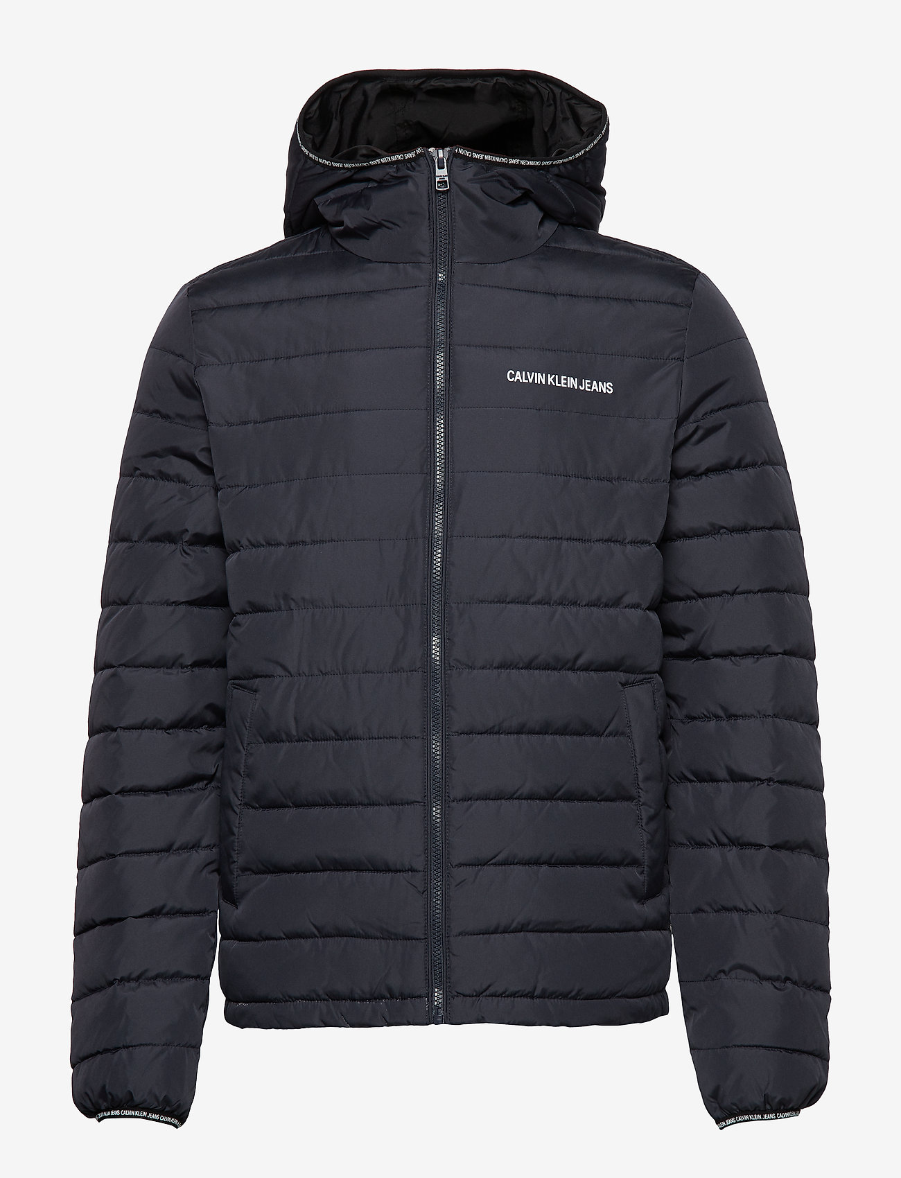 Calvin Klein Jeans - PADDED HOODED JACKET - night sky / black - 1