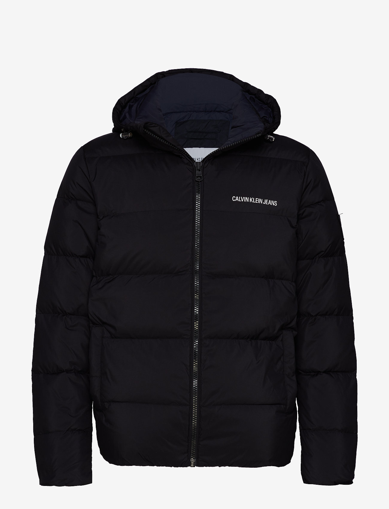 Calvin Klein Jeans - HOODED DOWN PUFFER J - ck black - 0