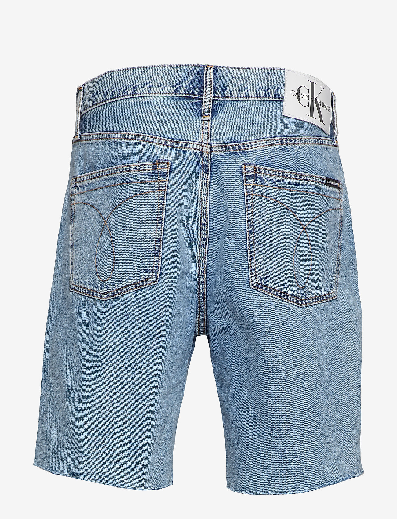 Calvin Klein Jeans - STRAIGHT SHORT - aa028 light blue frey hem - 1