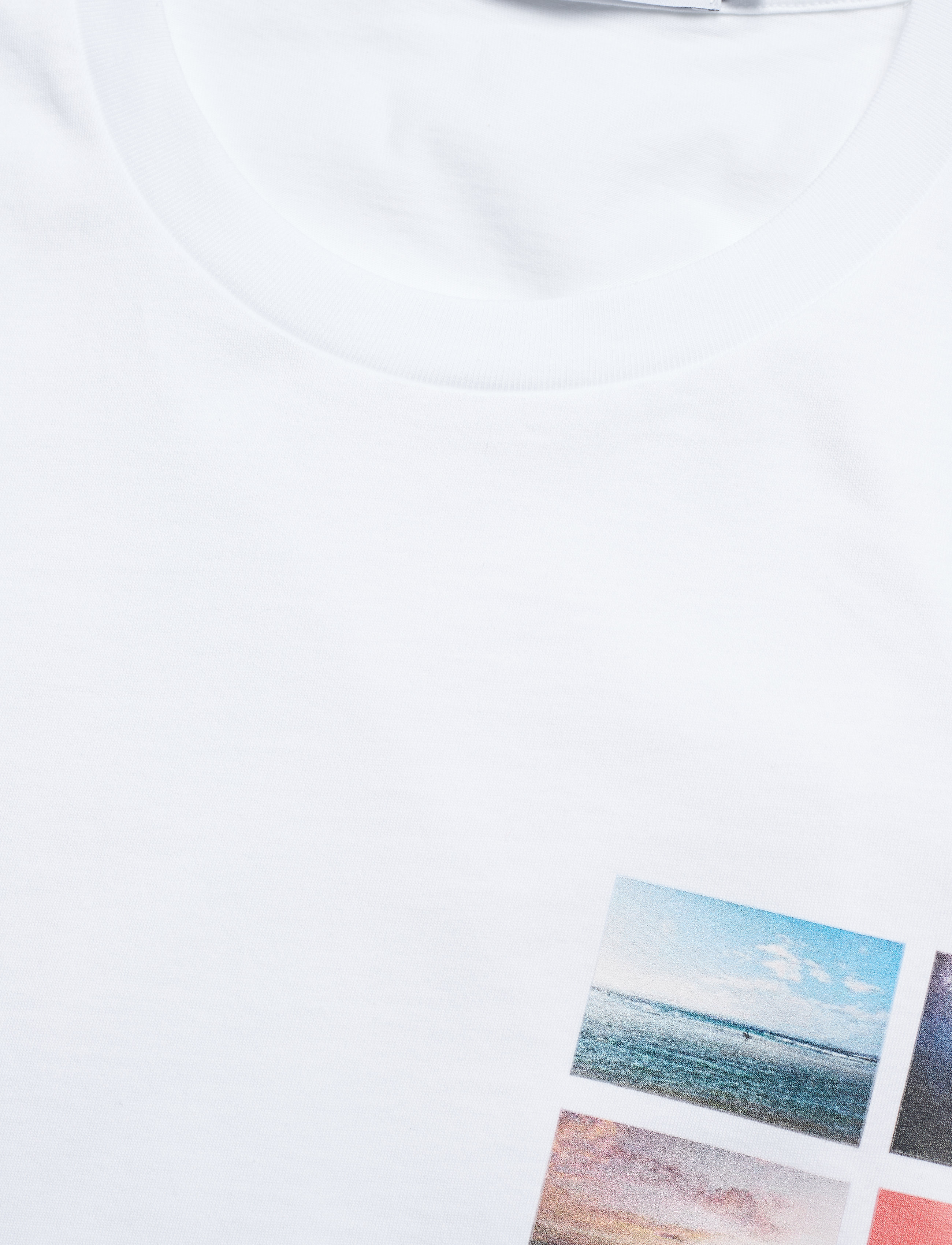 Calvin Klein Jeans - PHOTOGRAPHIC SMALL CHEST REG SS - bright white - 2