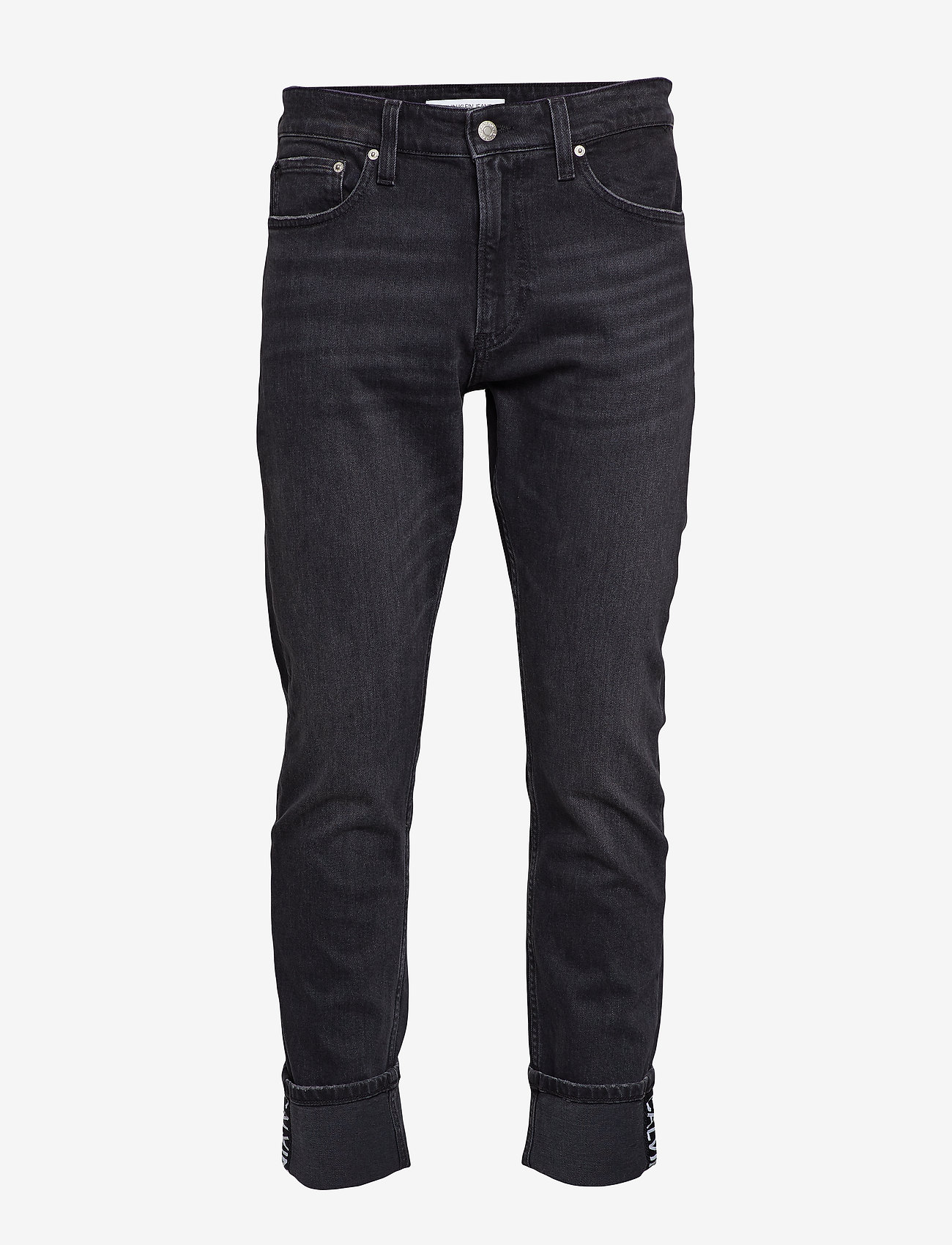 Calvin Klein Jeans - CKJ 026 SLIM - ba069 black cuff up logo - 0