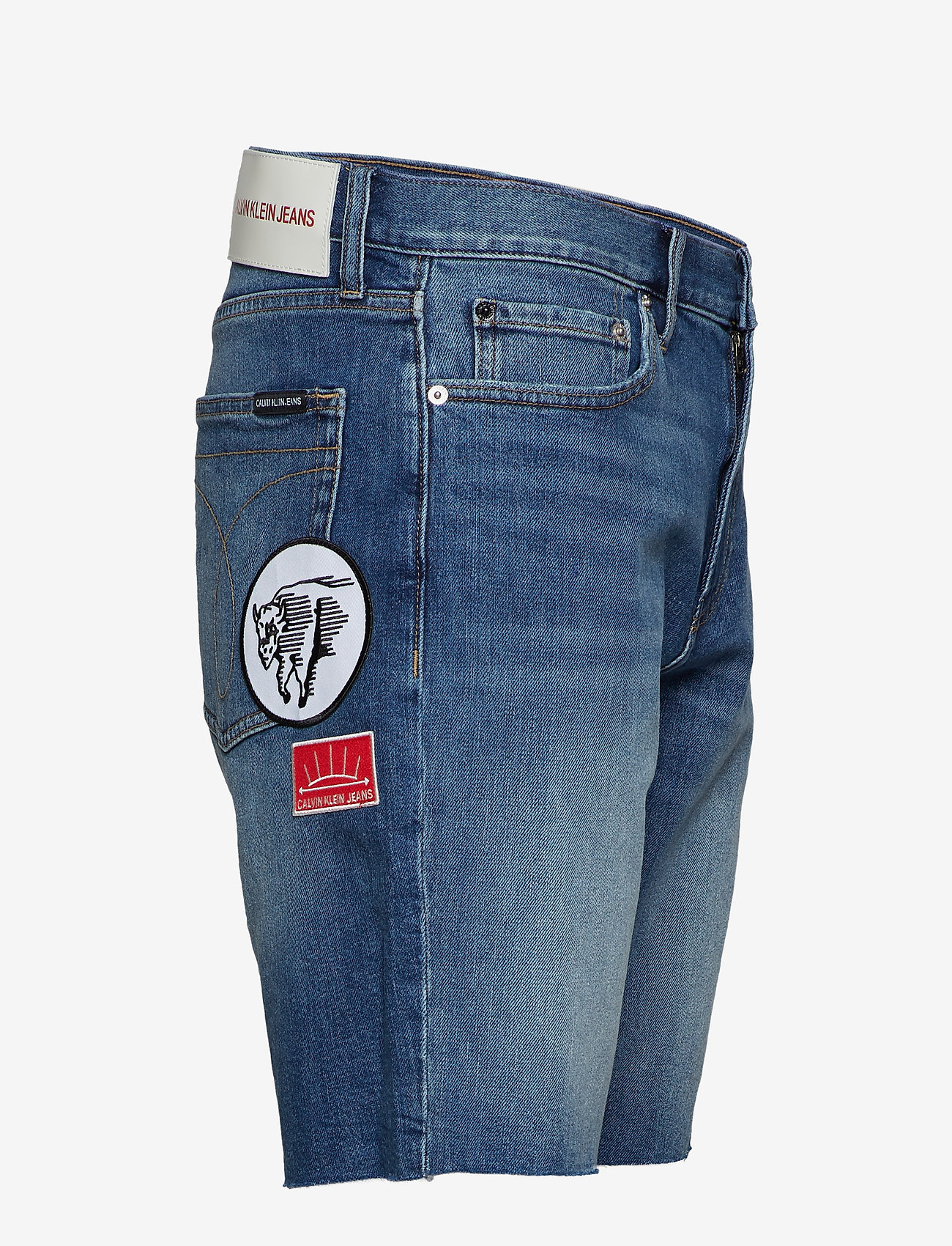 Calvin Klein Jeans - SLIM SHORT - berger blue western badges rol - 3