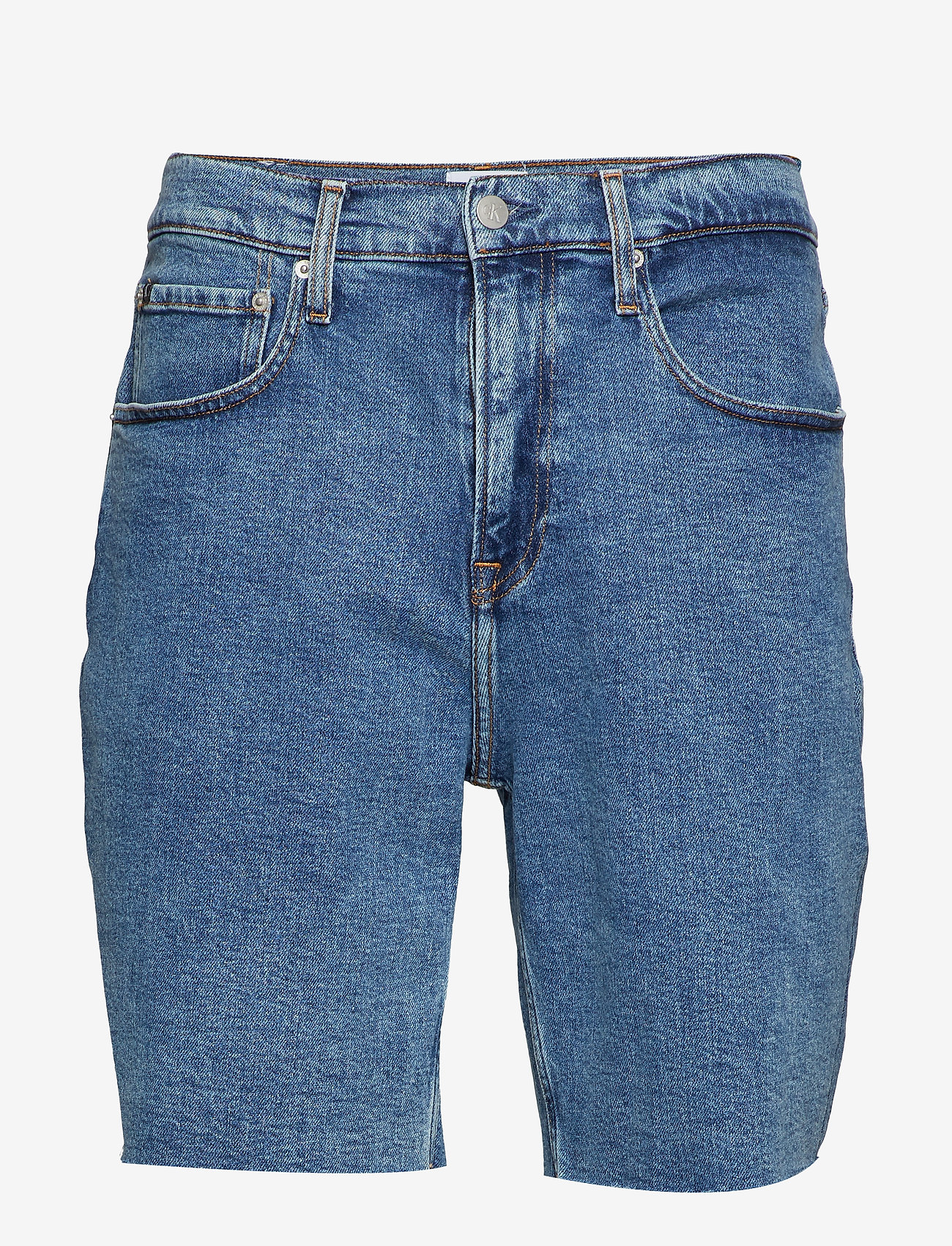 Calvin Klein Jeans - STRAIGHT SHORT - iconic mid stone cmf - 0