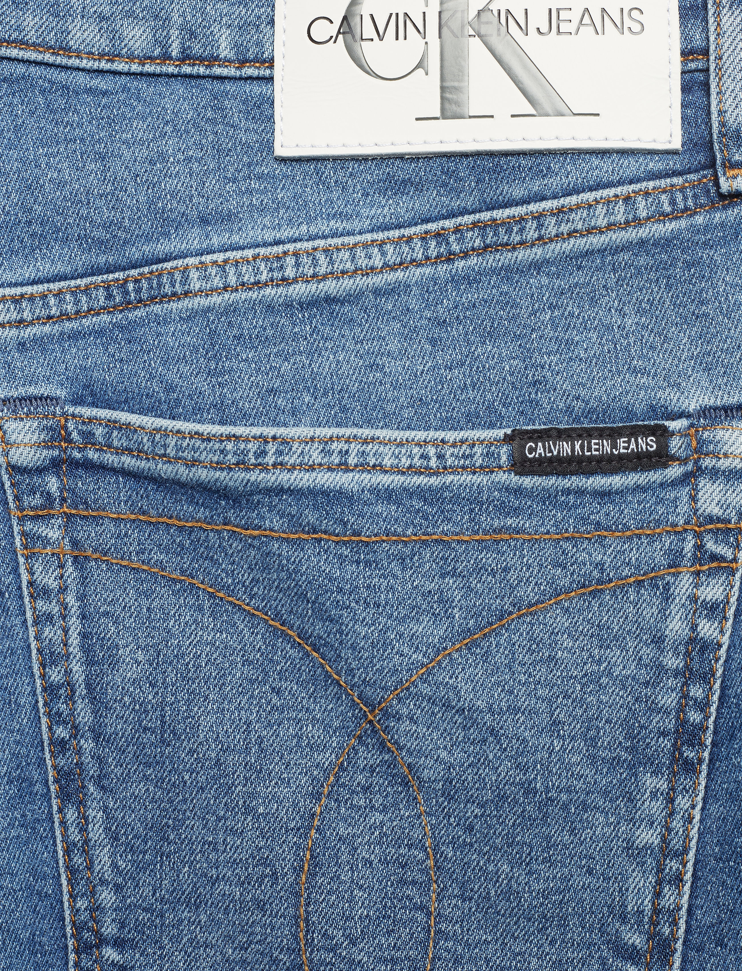 Calvin Klein Jeans - STRAIGHT SHORT - iconic mid stone cmf - 4