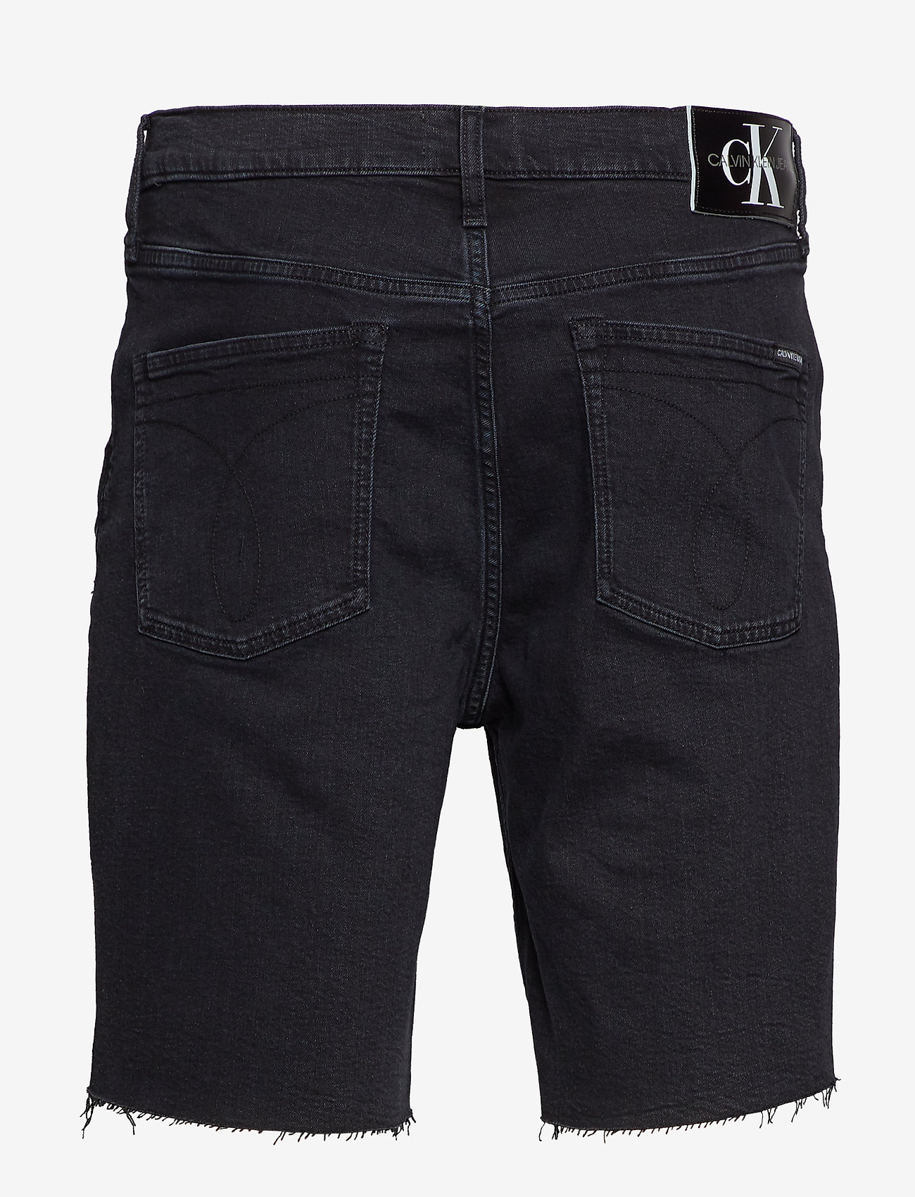 Calvin Klein Jeans - STRAIGHT SHORT - iconic black stone cmf - 1