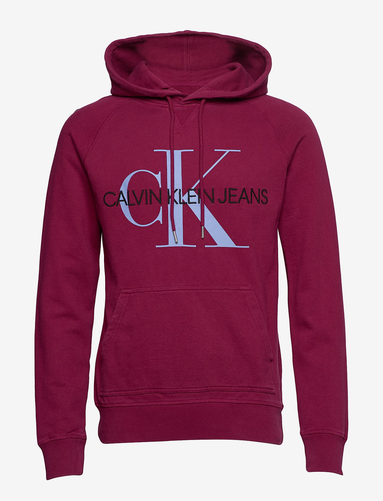 WASHED REG MONOGRAM - BEET RED