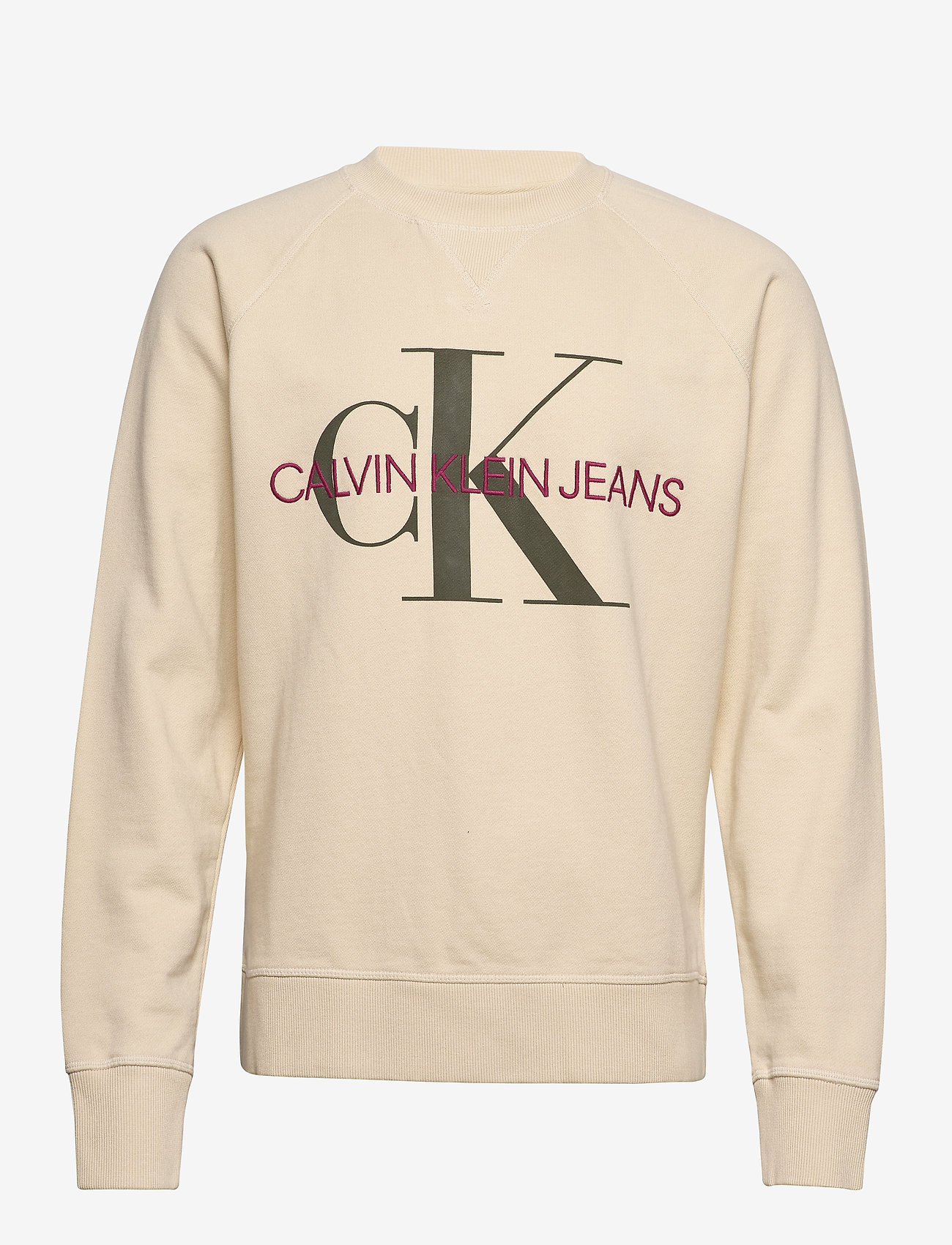 WASHED REG MONOGRAM - BLEACHED SAND