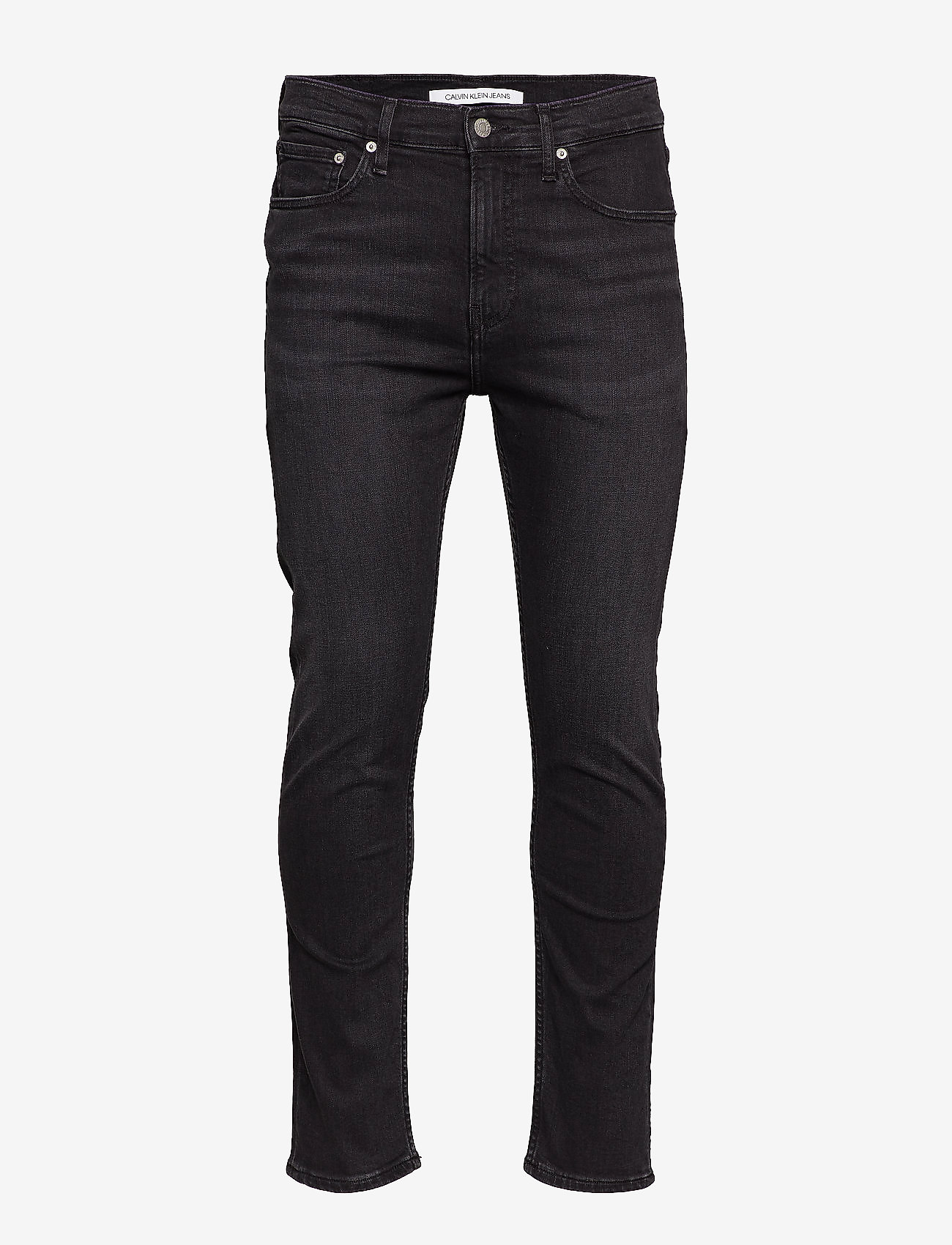 Calvin Klein Jeans - CKJ 016 SKINNY ANKLE - stockholm black embro light gr - 0
