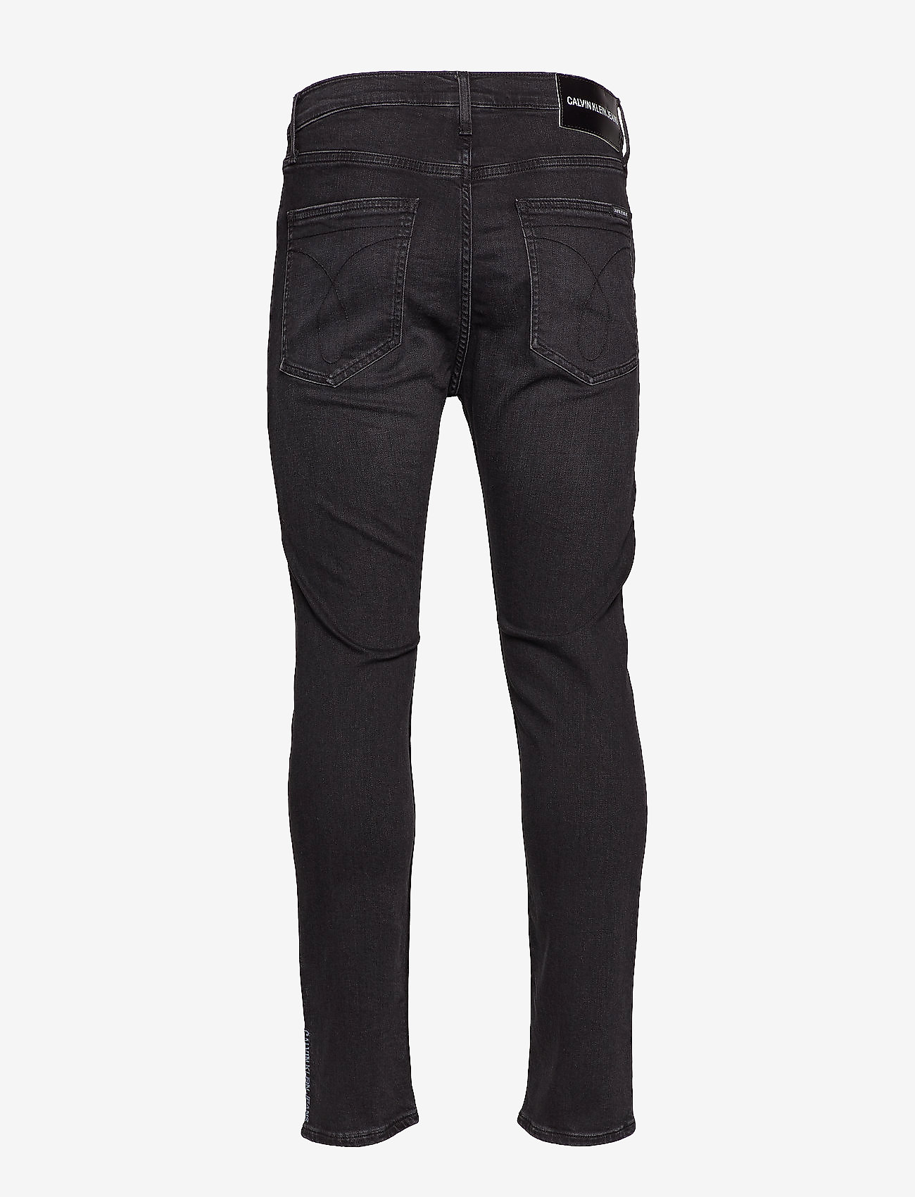 Calvin Klein Jeans - CKJ 016 SKINNY ANKLE - stockholm black embro light gr - 1
