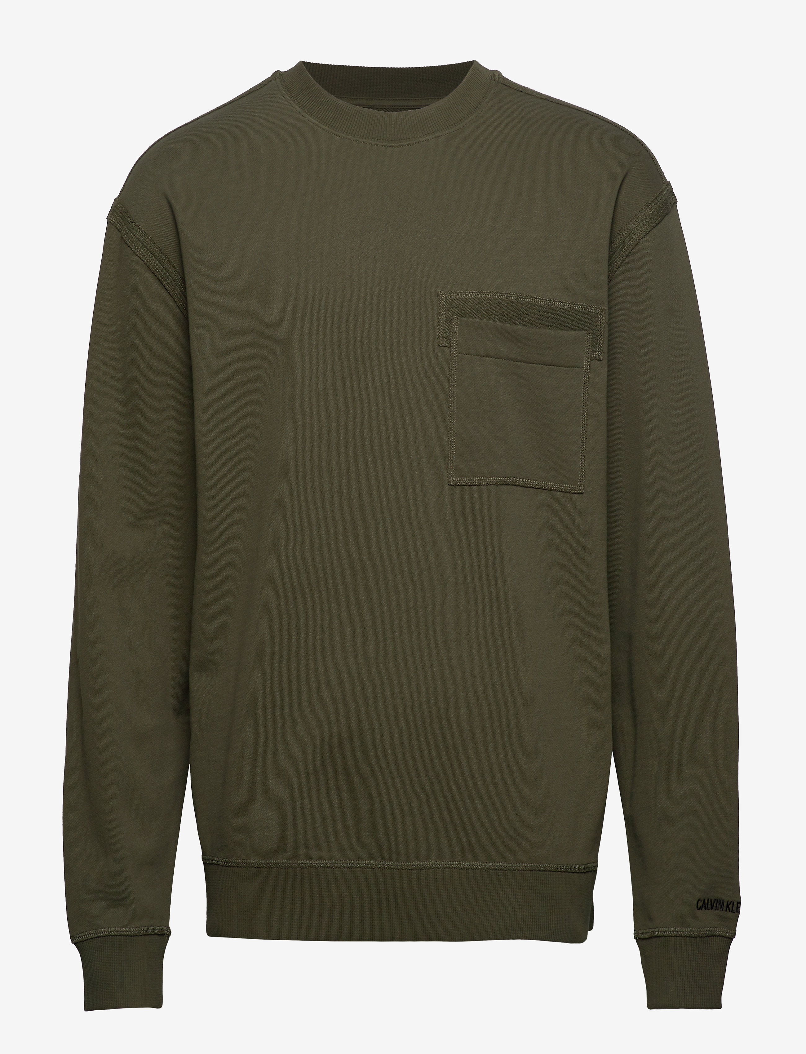 Calvin Klein Jeans - PCKT CREW NECK - grape leaf - 0