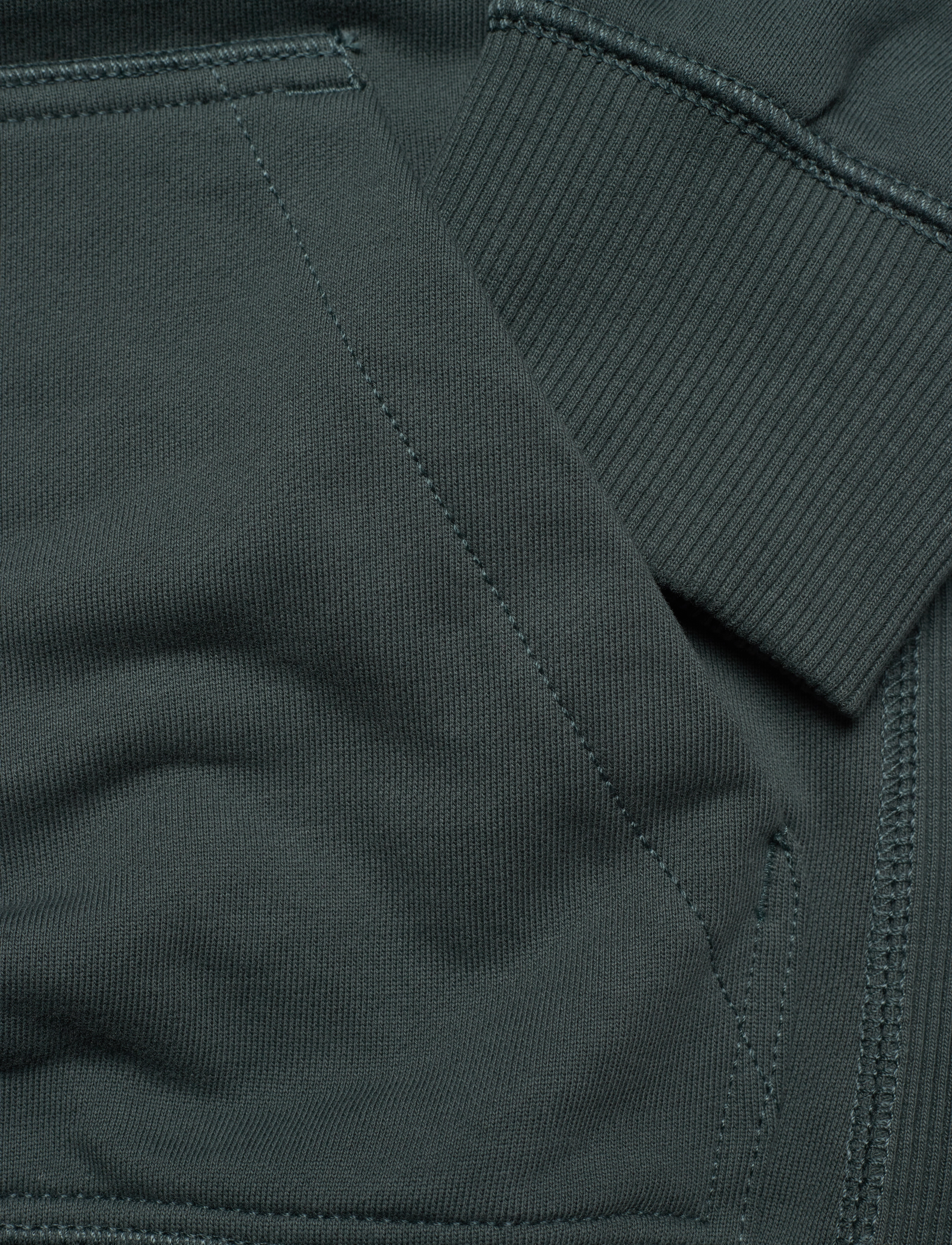 Calvin Klein Jeans - MONOLOGO SLEEVE BADGE HOODIE - dark seaweed - 3