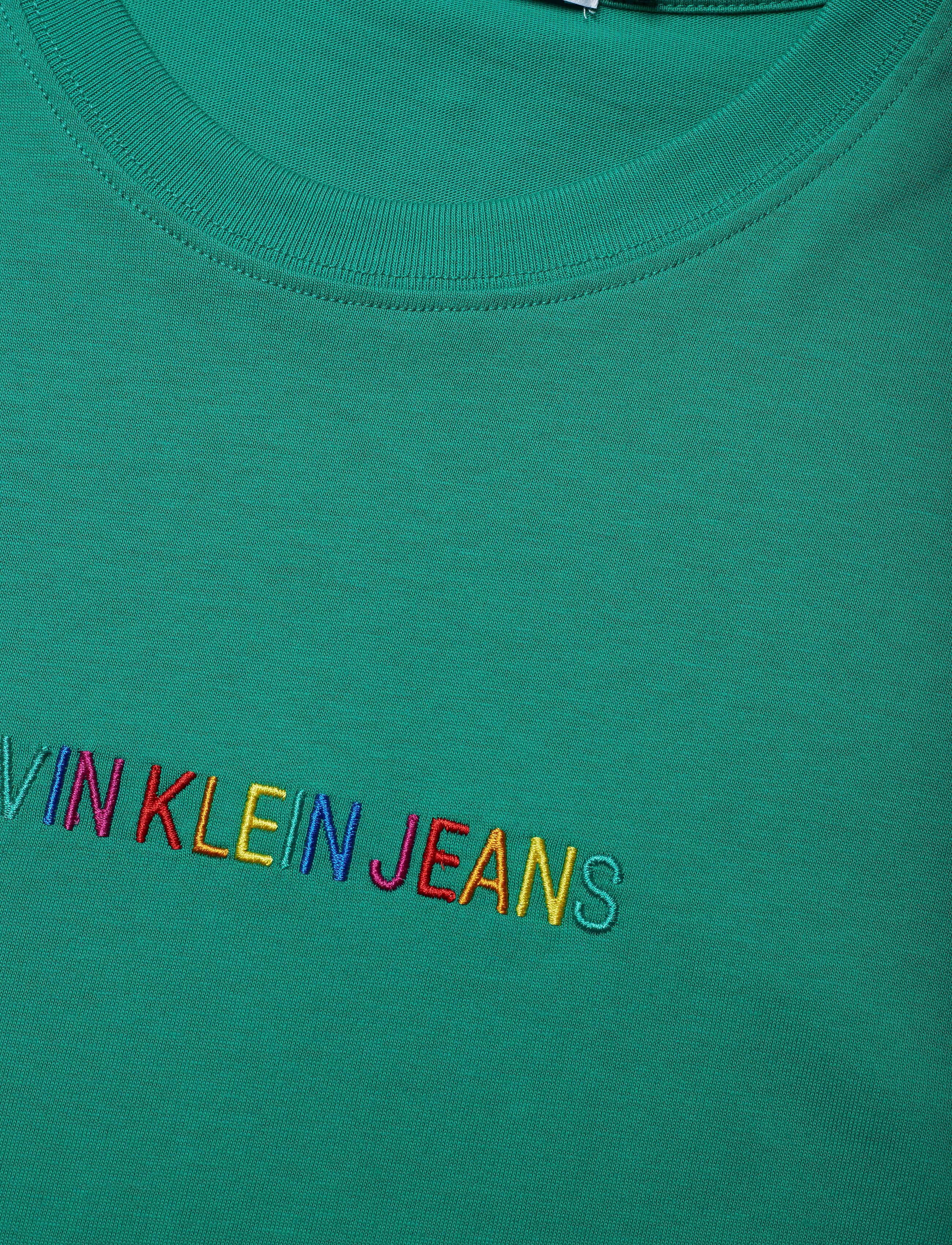 Calvin Klein Jeans - INSTIT. RAINBOW STRA - golf green - 2