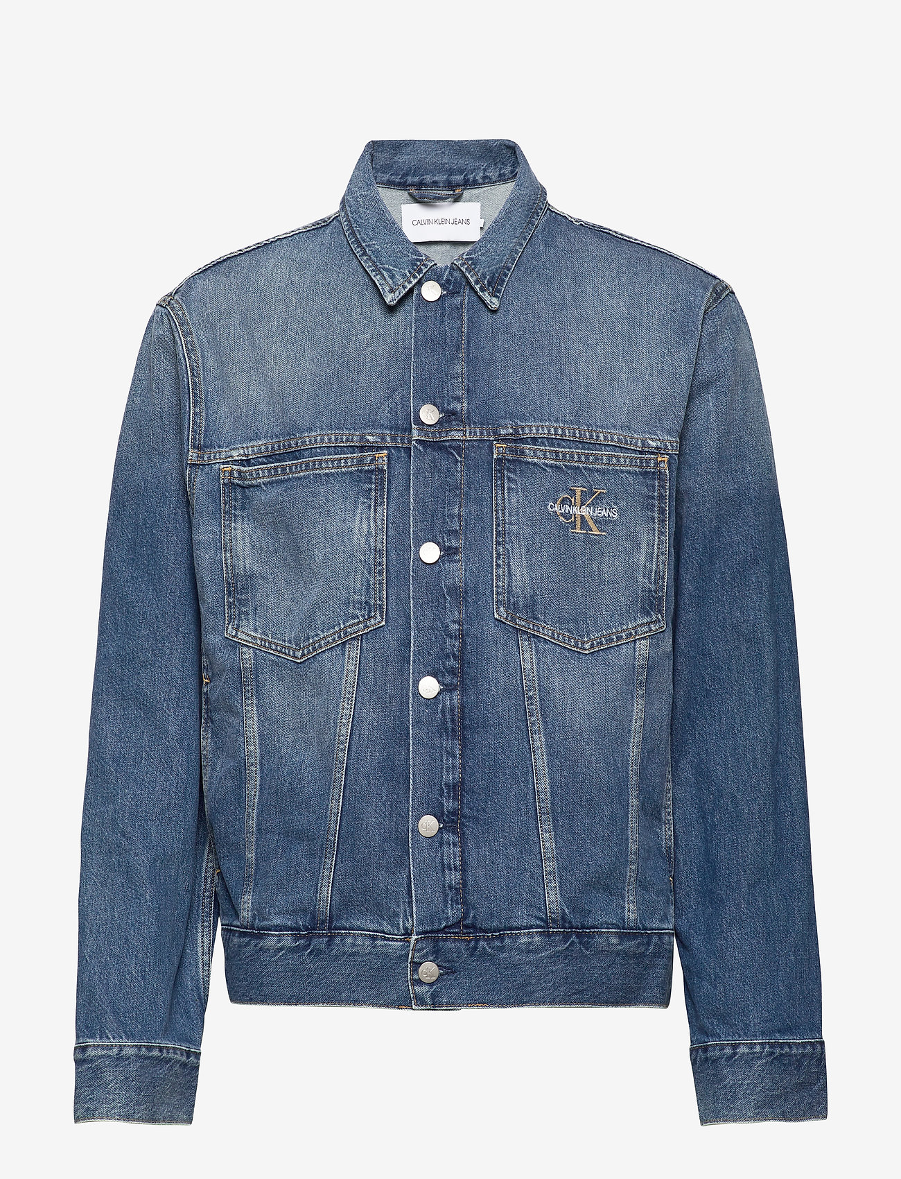 Calvin Klein Jeans - OVERSIZED ICONICS OMEGA JACKET - ca048 mid blue - 0
