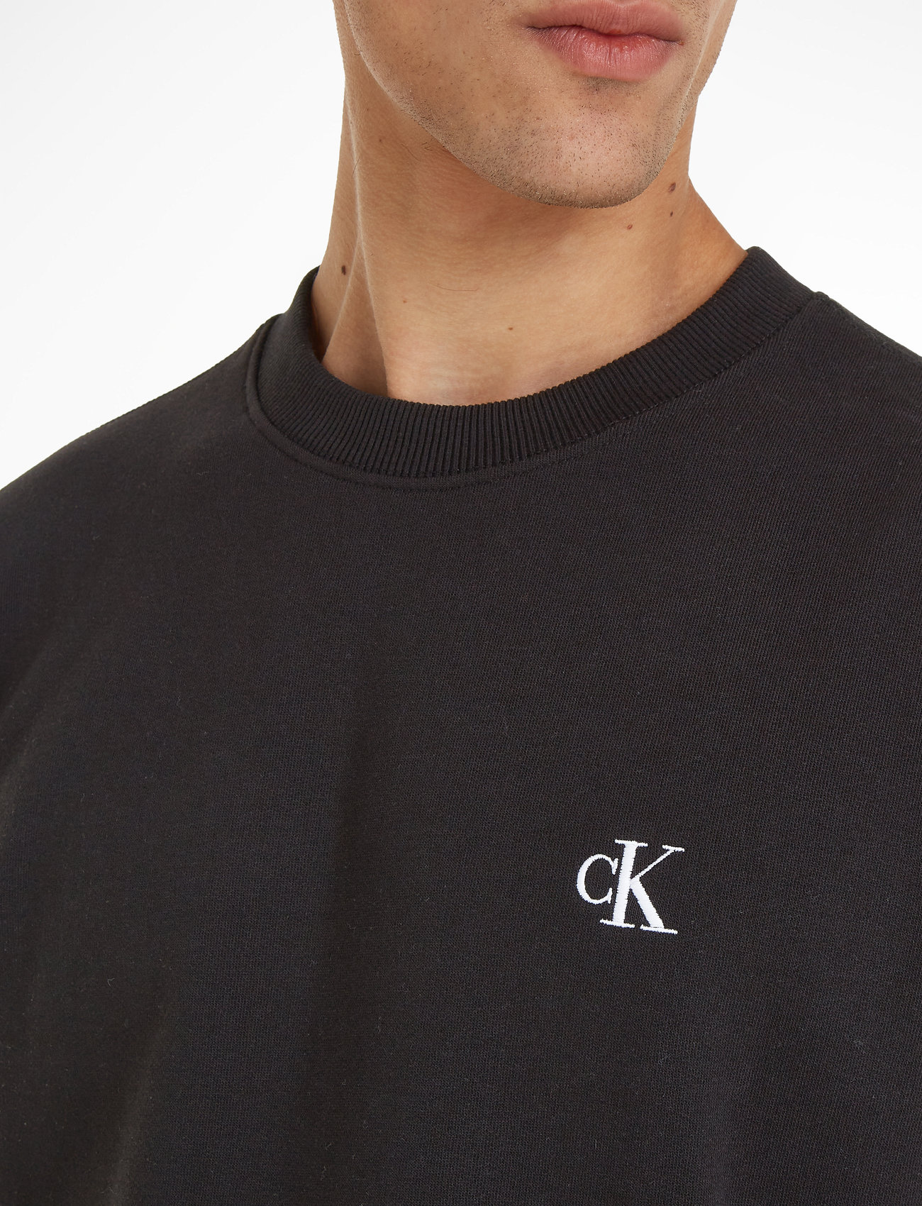 Calvin Klein Jeans - CK ESSENTIAL REG CN - sweatshirts - ck black - 5
