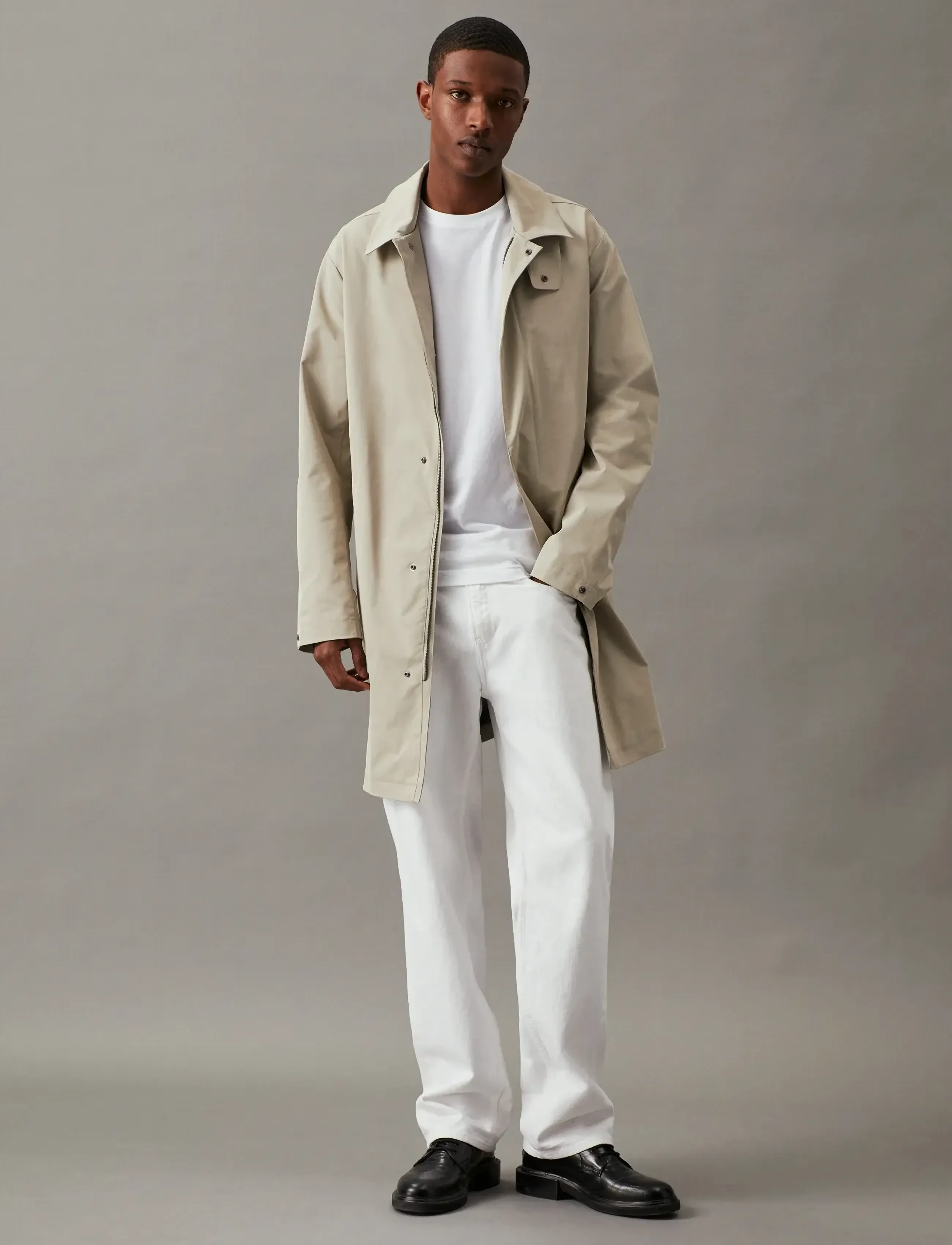 Calvin Klein Jeans - CK ESSENTIAL SLIM TEE - laveste priser - bright white - 5