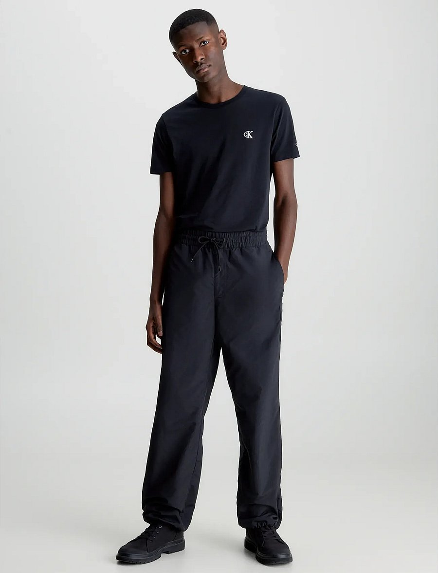 Calvin Klein Jeans - CK ESSENTIAL SLIM TEE - kortärmade t-shirts - ck black - 5