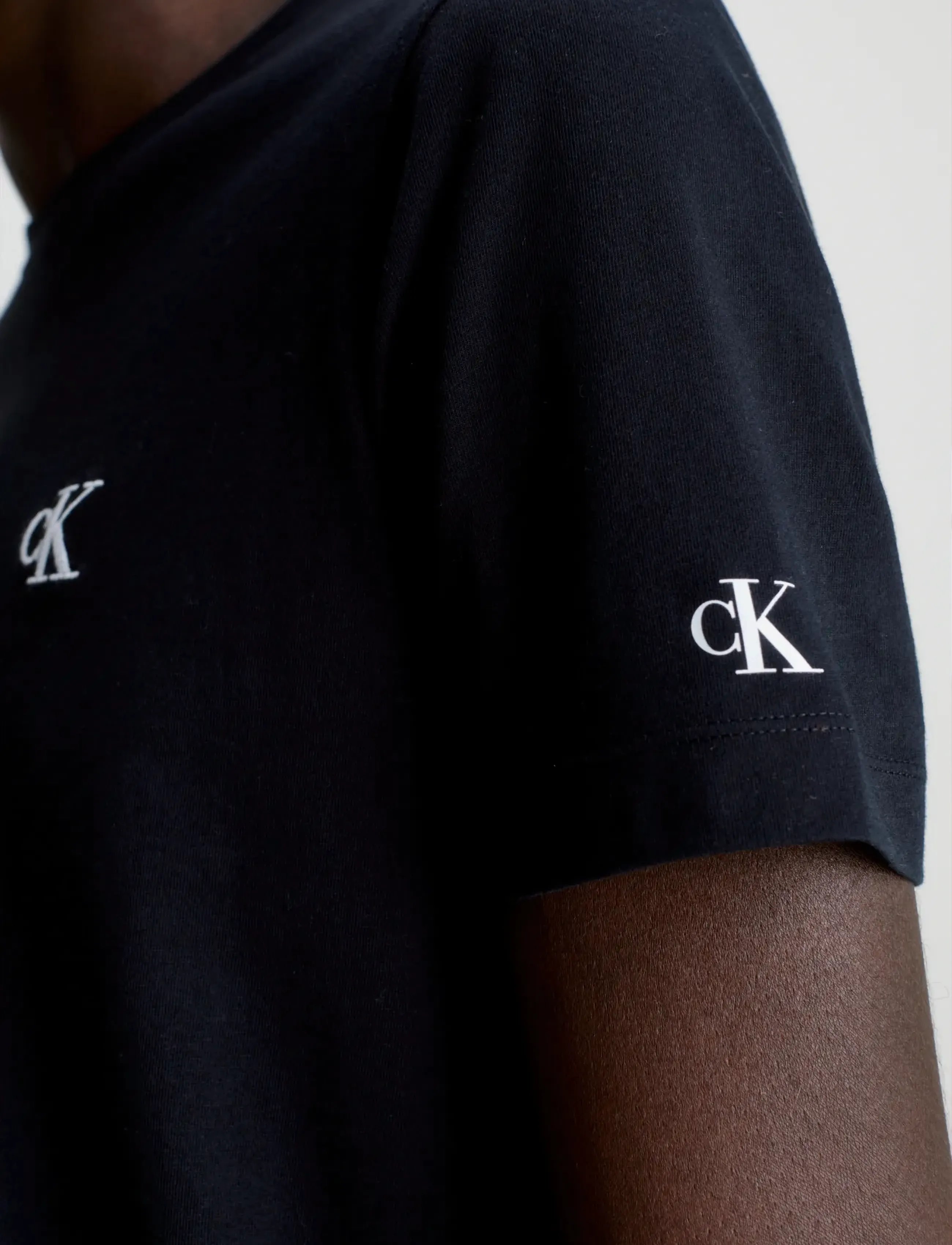 Calvin Klein Jeans Ck Essential Slim Tee t-shirts - bas herr – bild 5