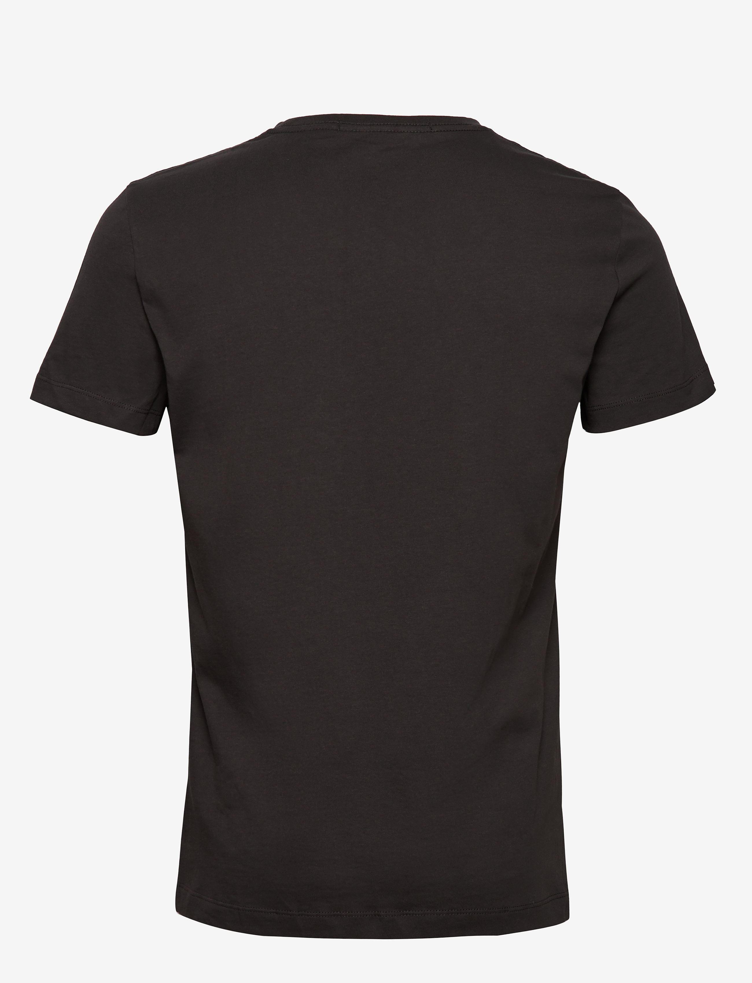 Calvin Klein Jeans - INSTIT TAPE DETAIL SLIM T-SHIRT - raven - 1