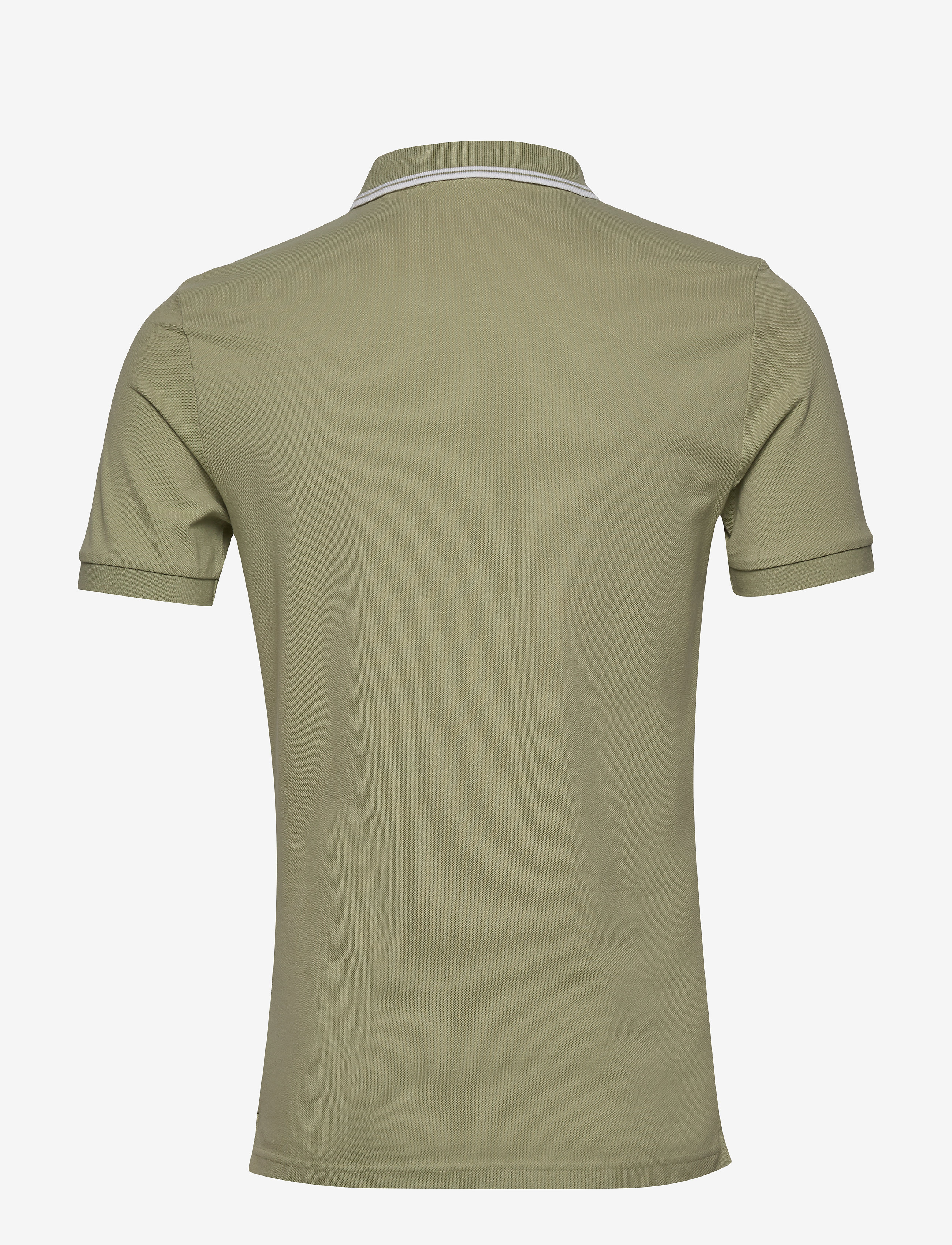 Calvin Klein Jeans - CK ESSENTIAL TIPPING SLIM POLO - earth sage/white - 1