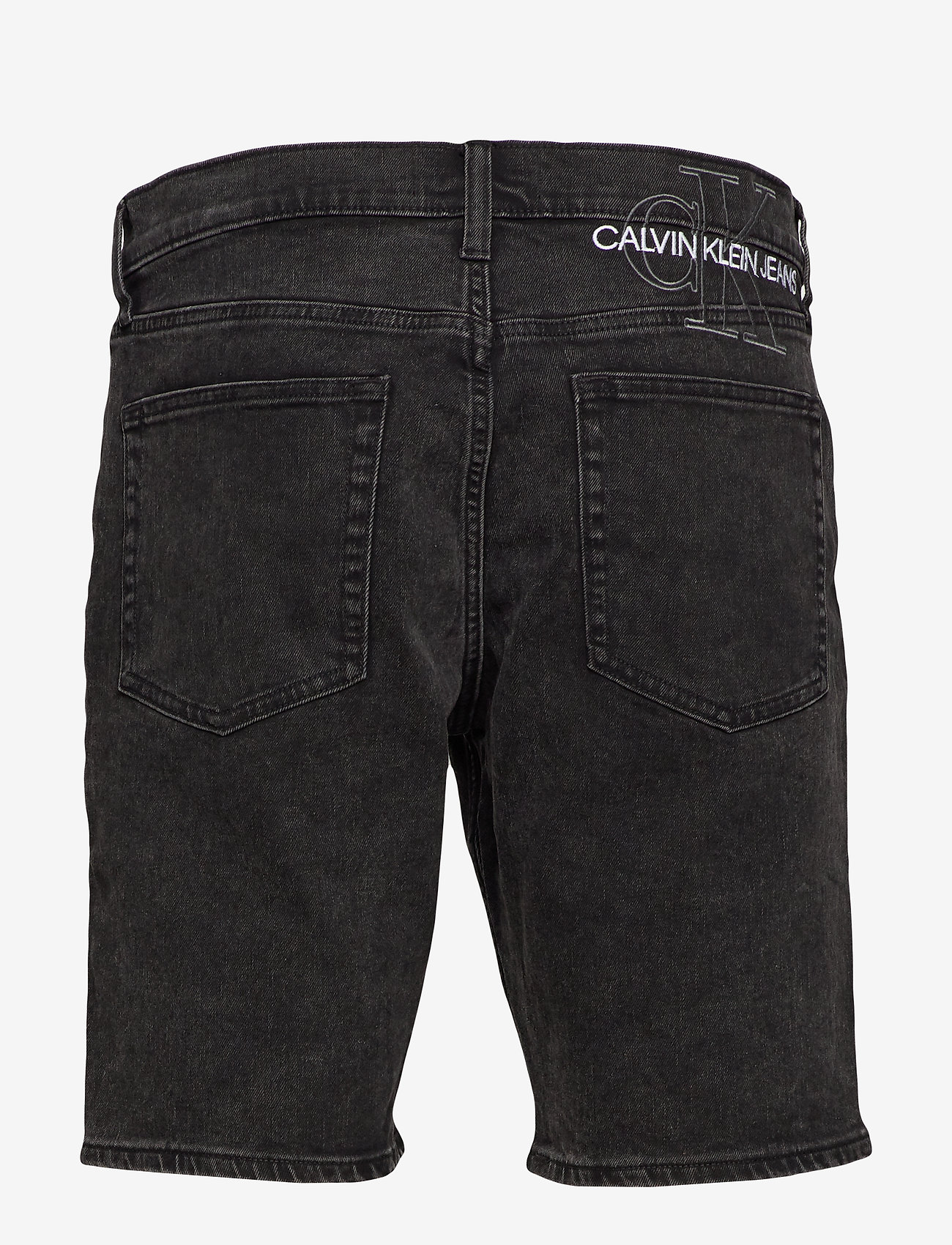 Calvin Klein Jeans - SLIM SHORT - da119 black with embro - 1