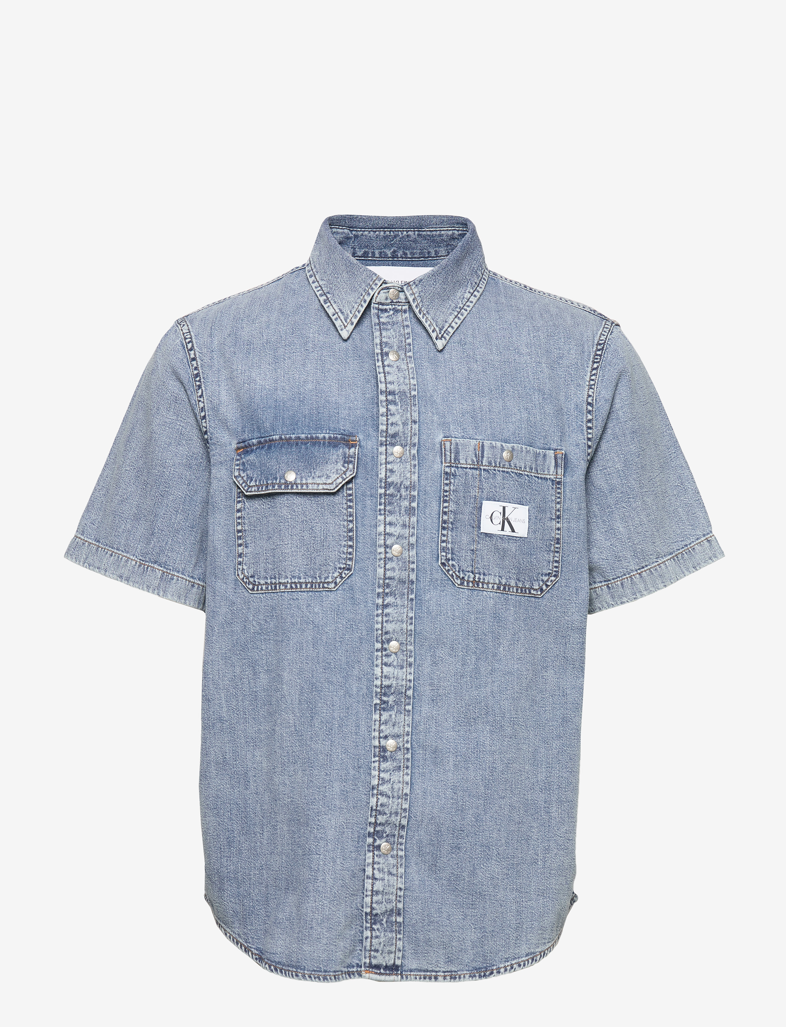 Calvin Klein Jeans - SHORT SLEEVE UTILITY - da043 icn light blue - 0