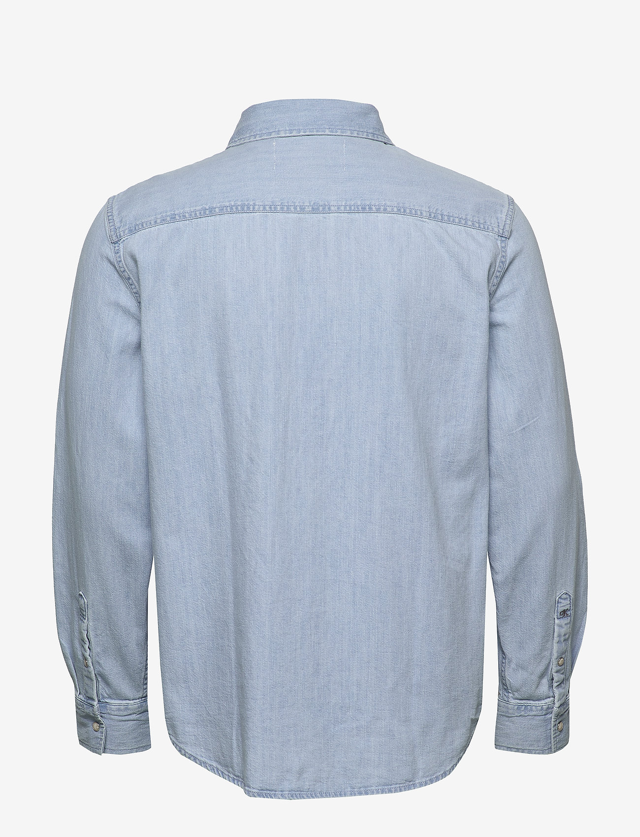 Calvin Klein Jeans - MODERN UTILITY SHIRT - da040 bleached blue with embroidery - 1